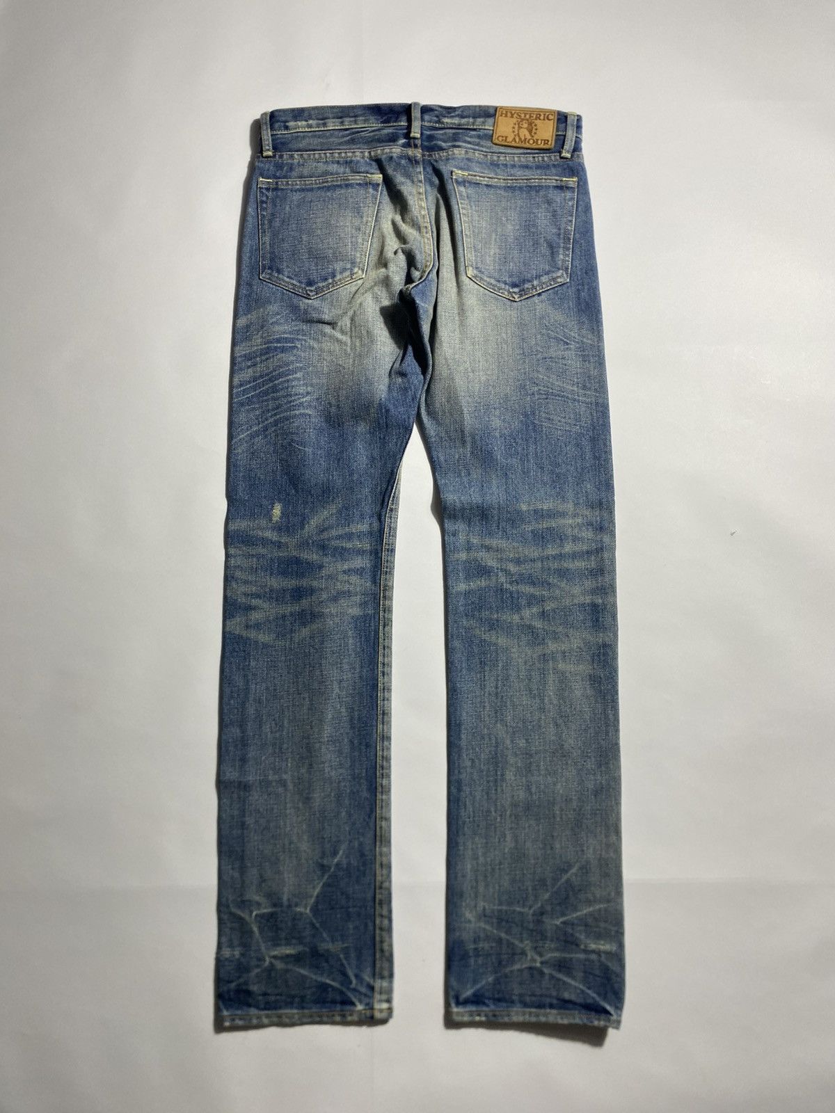 Hysteric Glamour HYSTERIC GLAMOUR DISTRESSED REPAIRED DESIGN DENIM JEANS Size US 30 / EU 46 - 2 Thumbnail