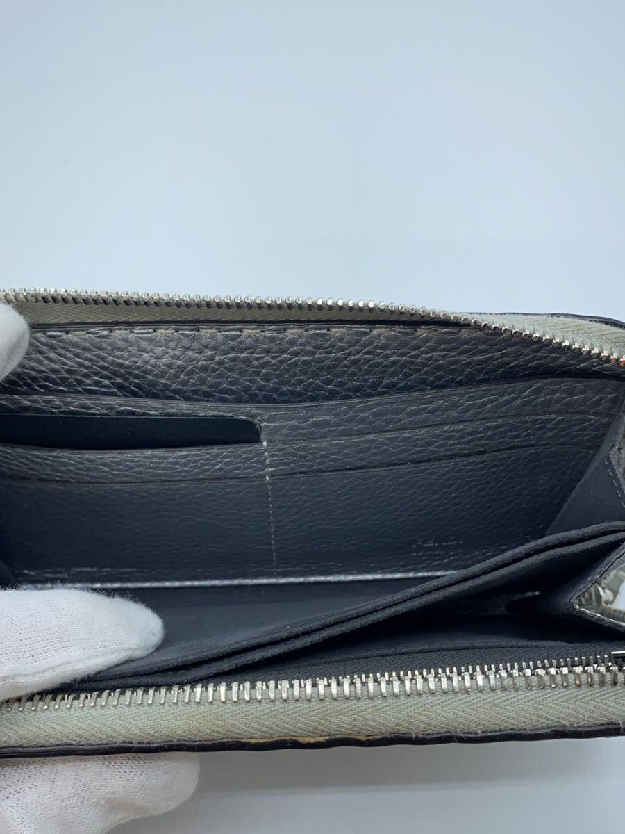 Fendi Fendi Leather Long Wallet Silver Size ONE SIZE - 6 Thumbnail