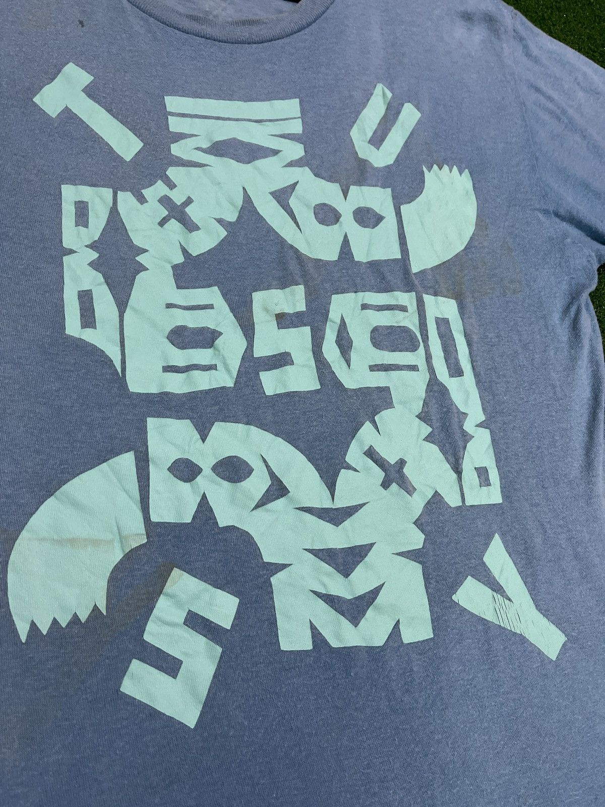 Stussy VINTAGE STUSSY X LETMAN ART TEE VERY RARE Size US S / EU 44-46 / 1 - 6 Thumbnail