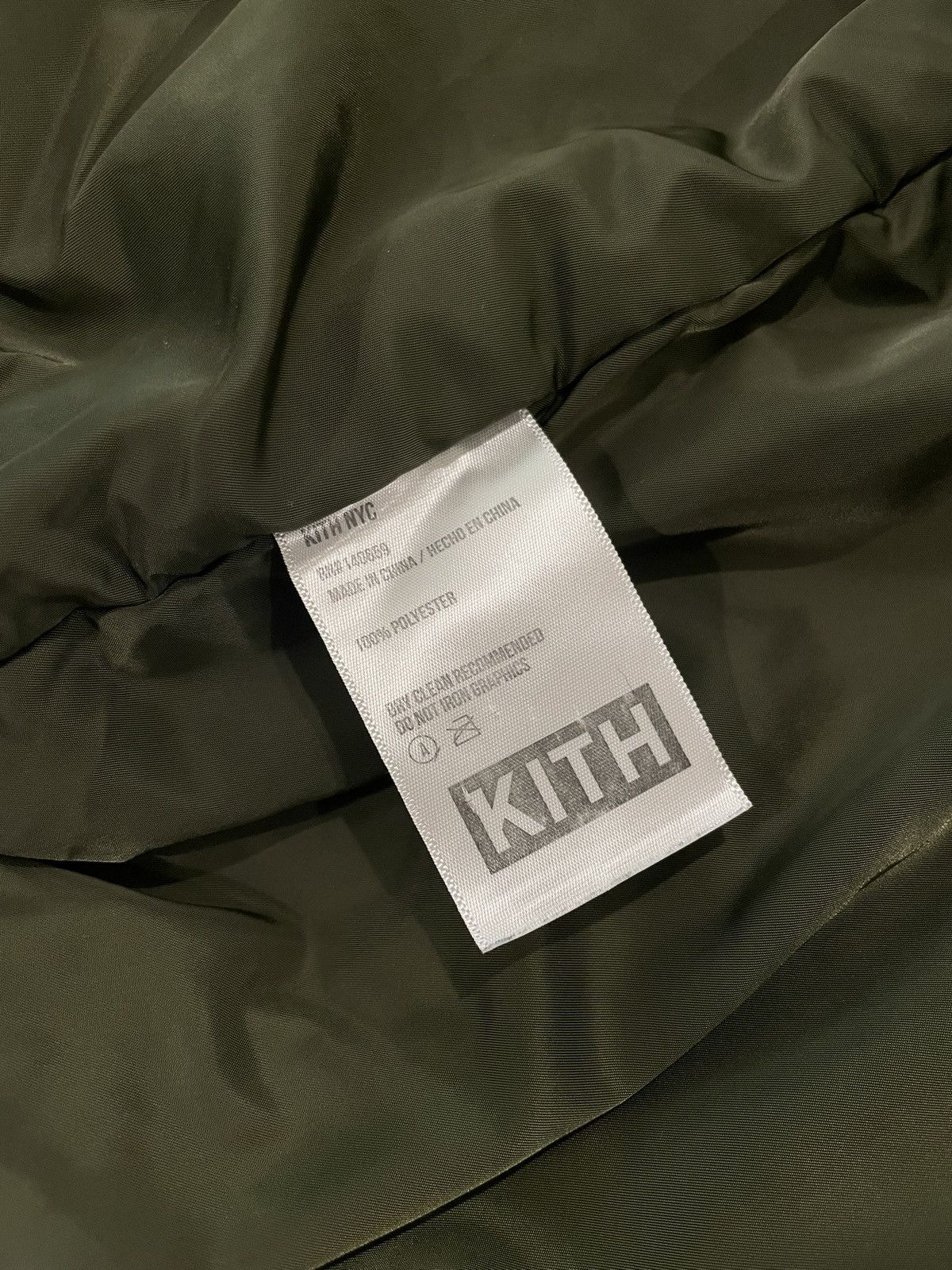 Kith Olive Kith Bomber Jacket XL Size US XL / EU 56 / 4 - 8 Thumbnail