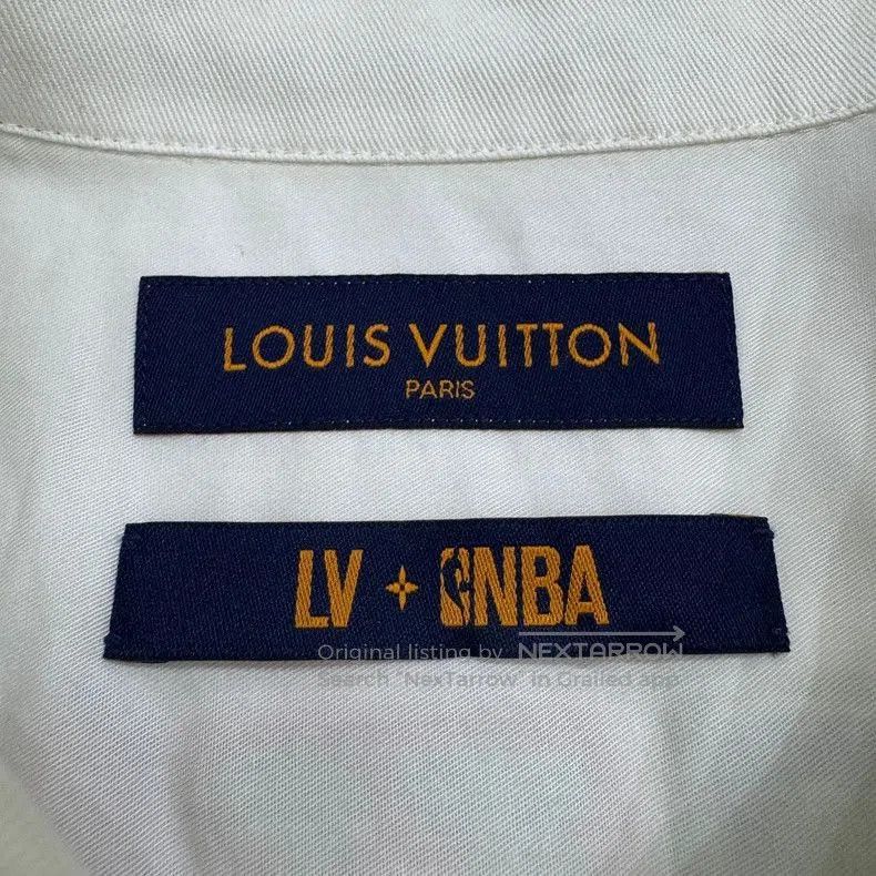 Louis Vuitton Louis Vuitton LV NBA Collaboration Leather Patch Letter Sho Size US XXL / EU 58 / 5 - 4 Thumbnail