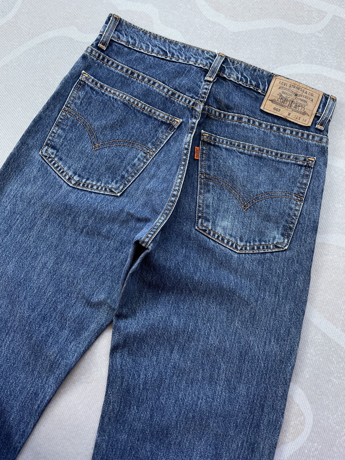 Levi's Vintage Levis 607 (LG117) Size US 30 / EU 46 - 8 Thumbnail