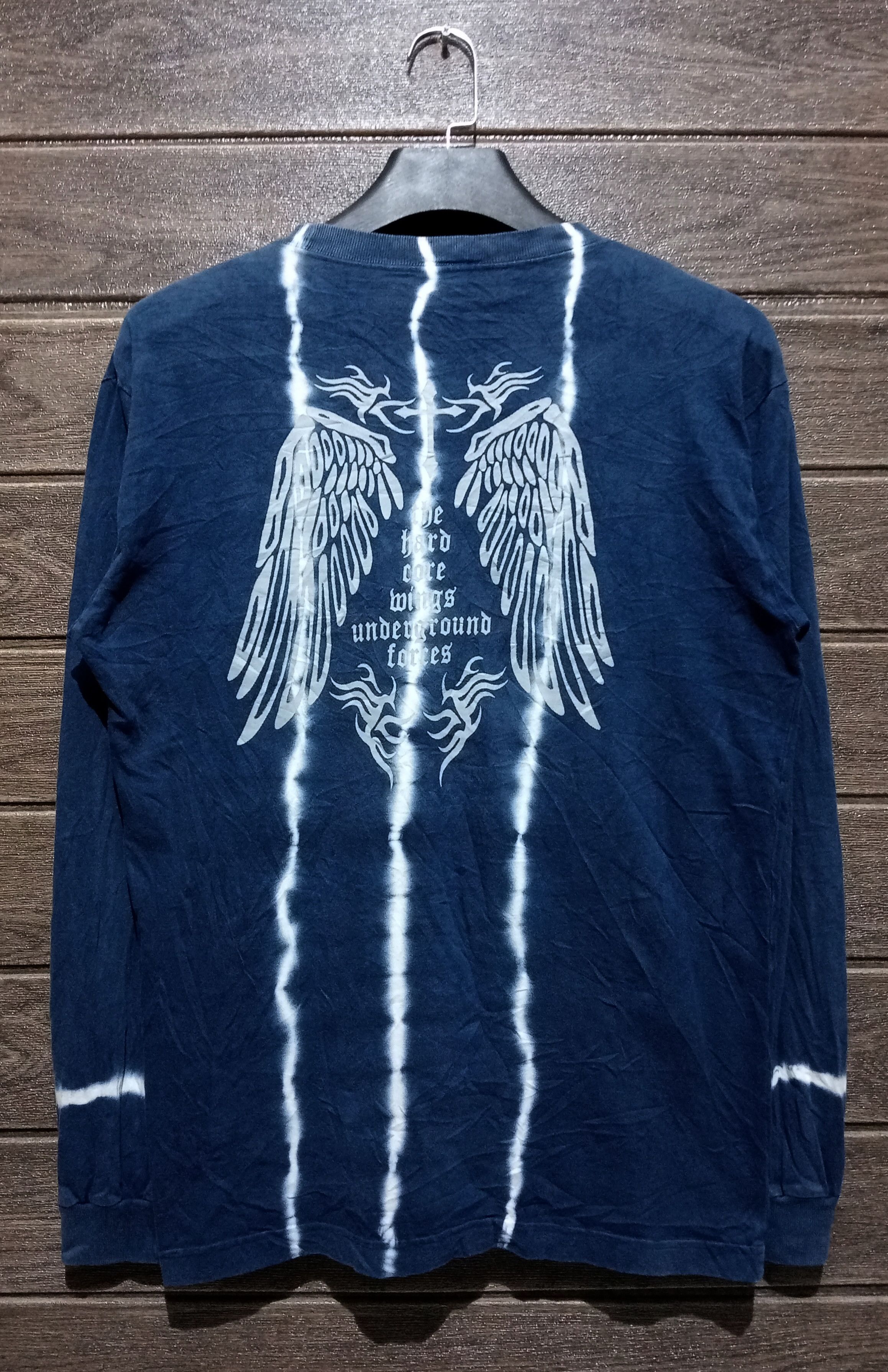 Hall Of Fame Vintage Hall of Fame The Hard Core Wings Underground Tee Size US M / EU 48-50 / 2 - 1 Thumbnail