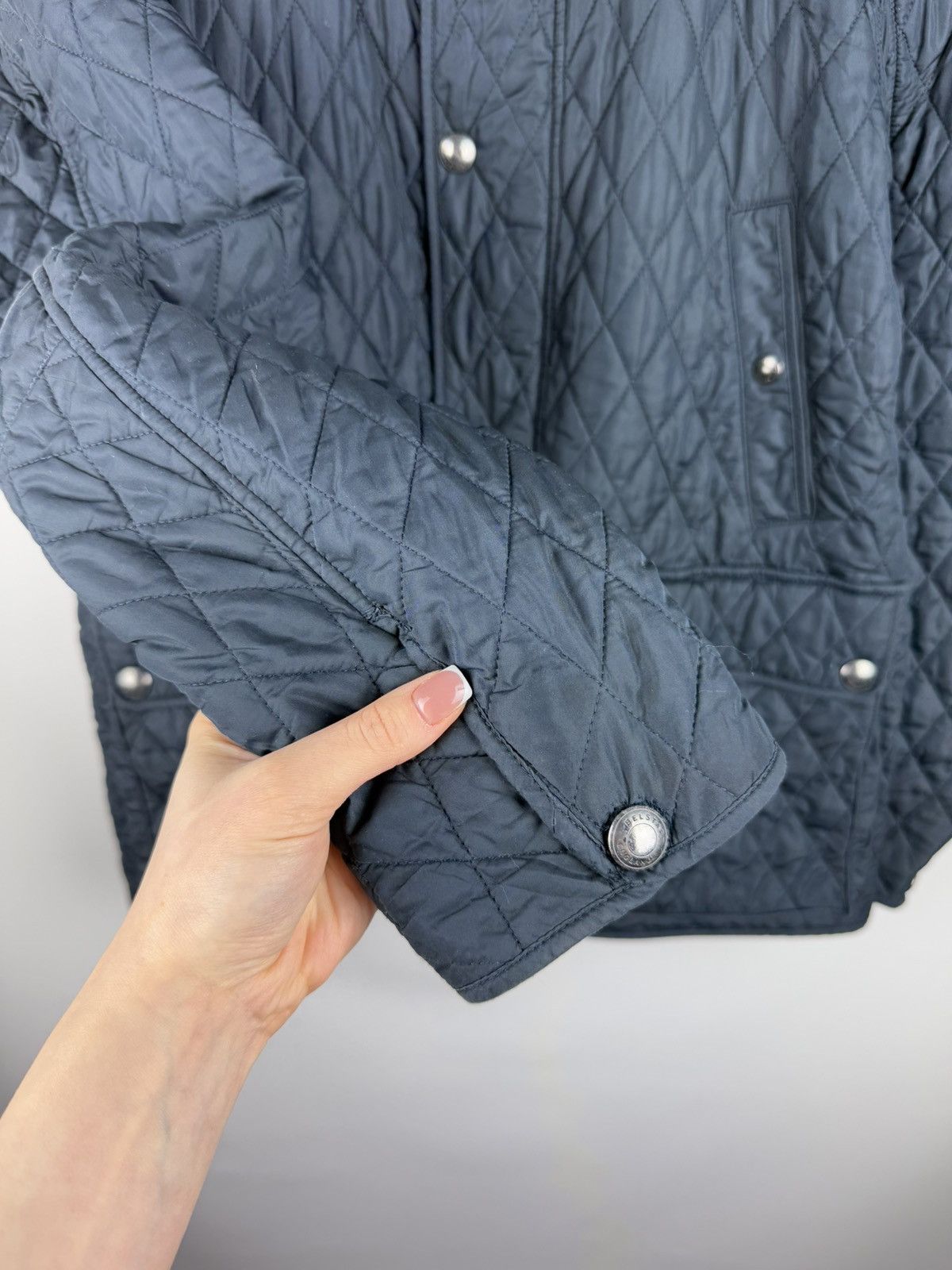 Belstaff Belstaff Men’s Quilted Jacket Size 56 Navy Size US XL / EU 56 / 4 - 9 Thumbnail