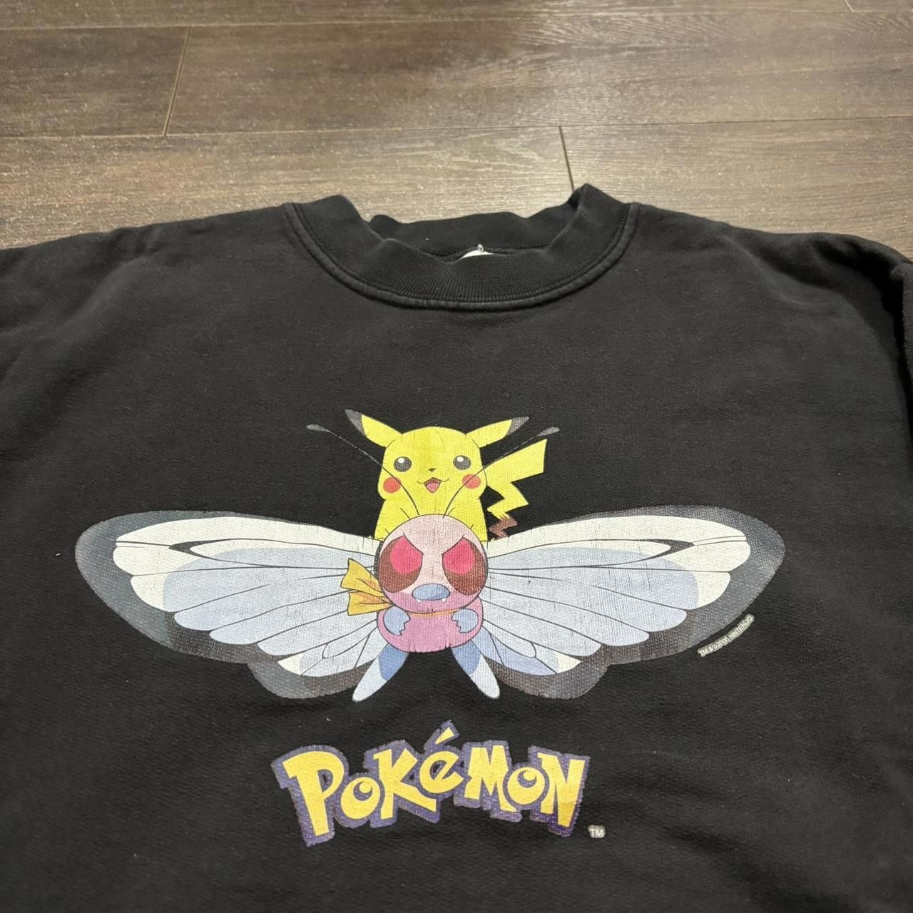 Pokemon Vintage Pokémon pikachu and butterfree crewneck sweatshirt Size US S / EU 44-46 / 1 - 2 Thumbnail