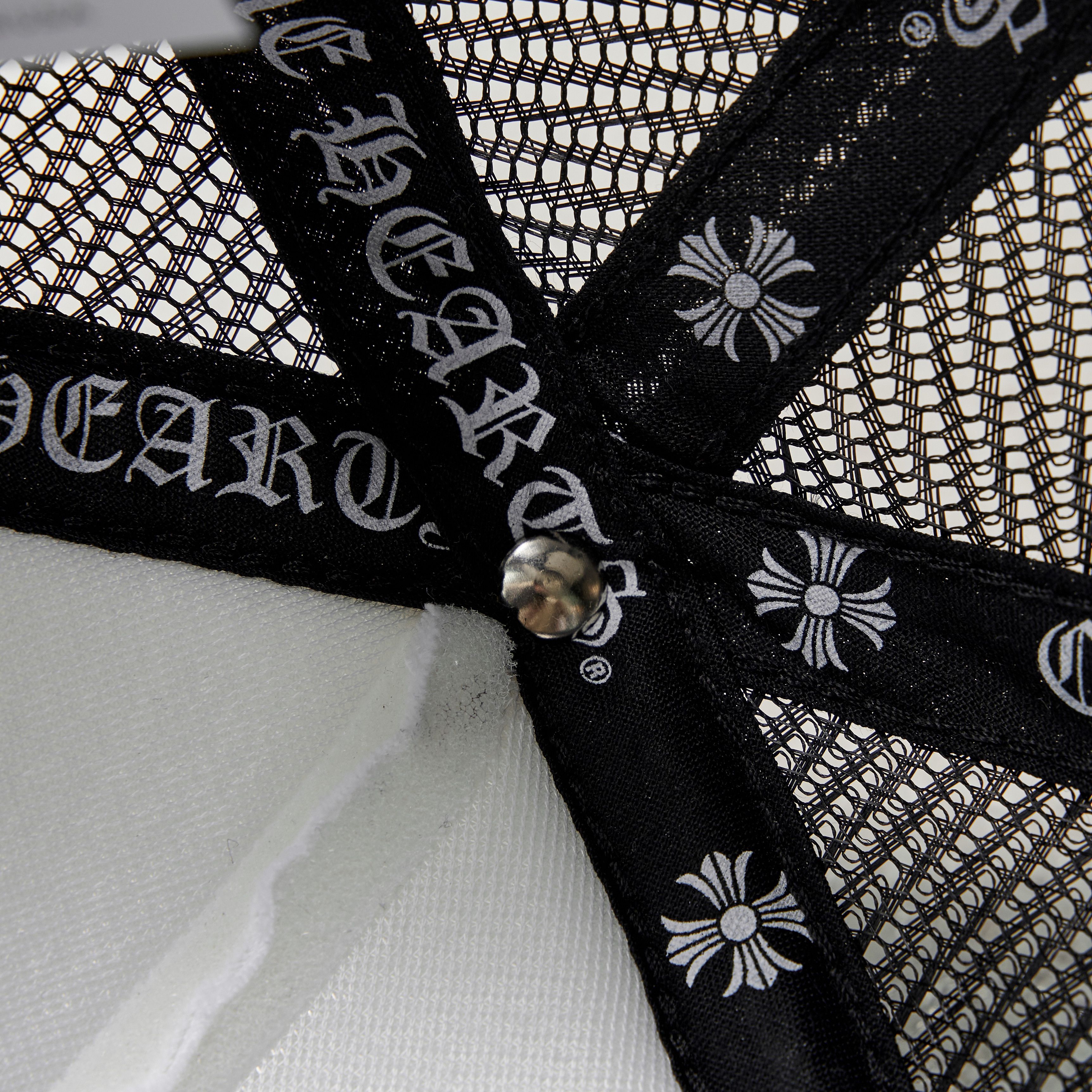 Chrome Hearts CHROME HEARTS Fuck Hollywood Trucket Hat WHITE Size ONE SIZE - 4 Thumbnail