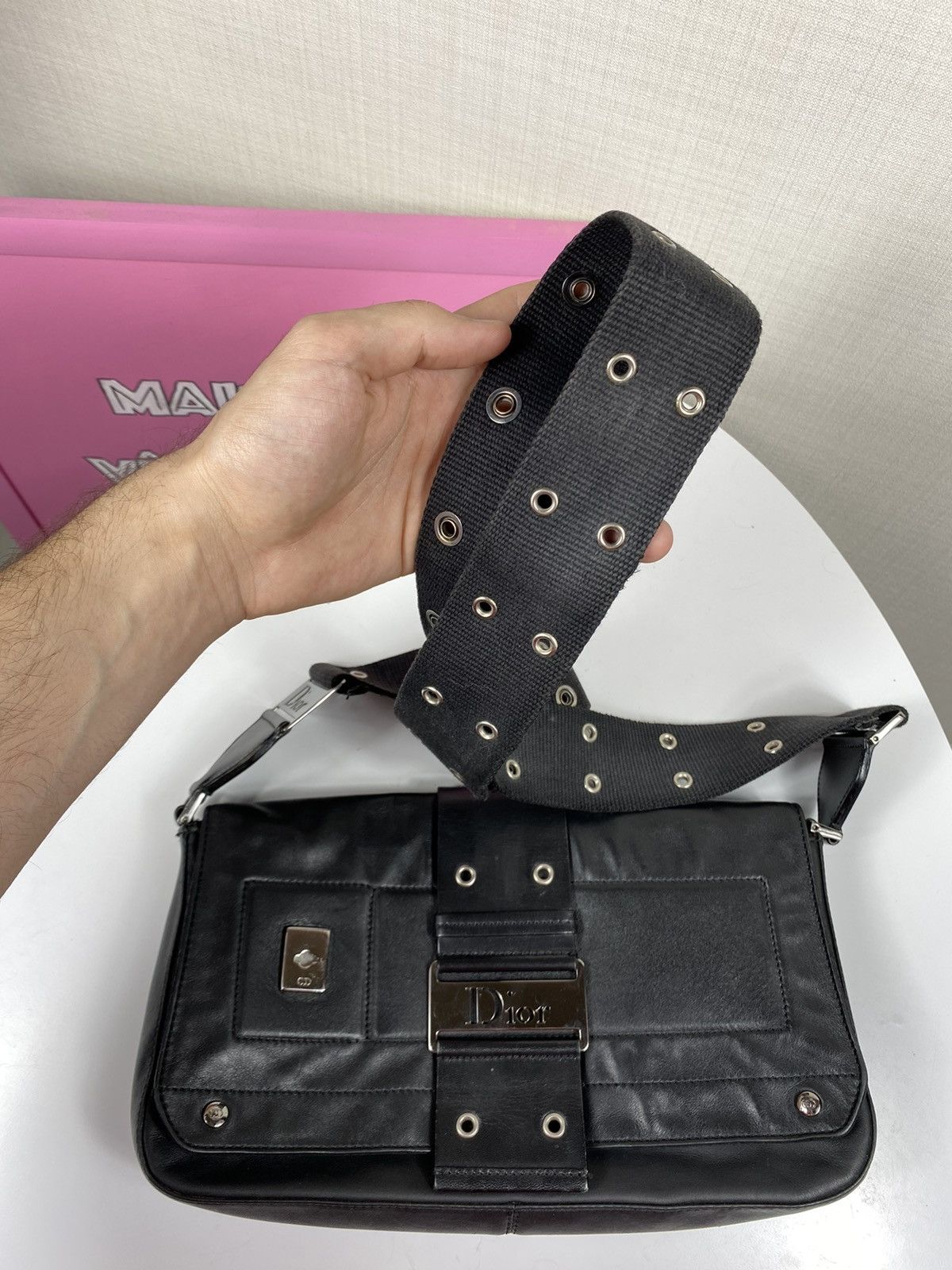 Dior × Vintage Christian Dior Black Street Chic Size ONE SIZE - 23 Thumbnail