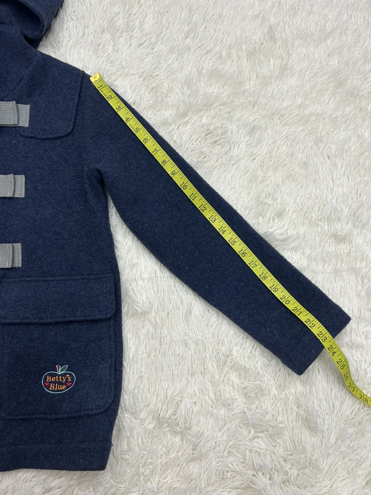 Japanese Brand Japanese Brand Betty's Blue Hooded Wool Jacket Size US M / EU 48-50 / 2 - 13 Thumbnail