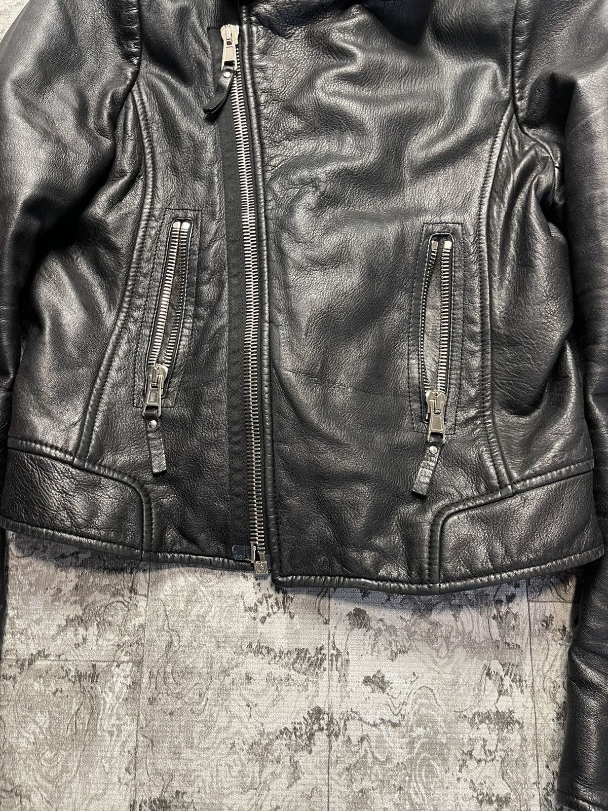 Balenciaga Balenciaga Motorcycle Leather Jacket Size 44 Woman Size M / US 6-8 / IT 42-44 - 5 Thumbnail