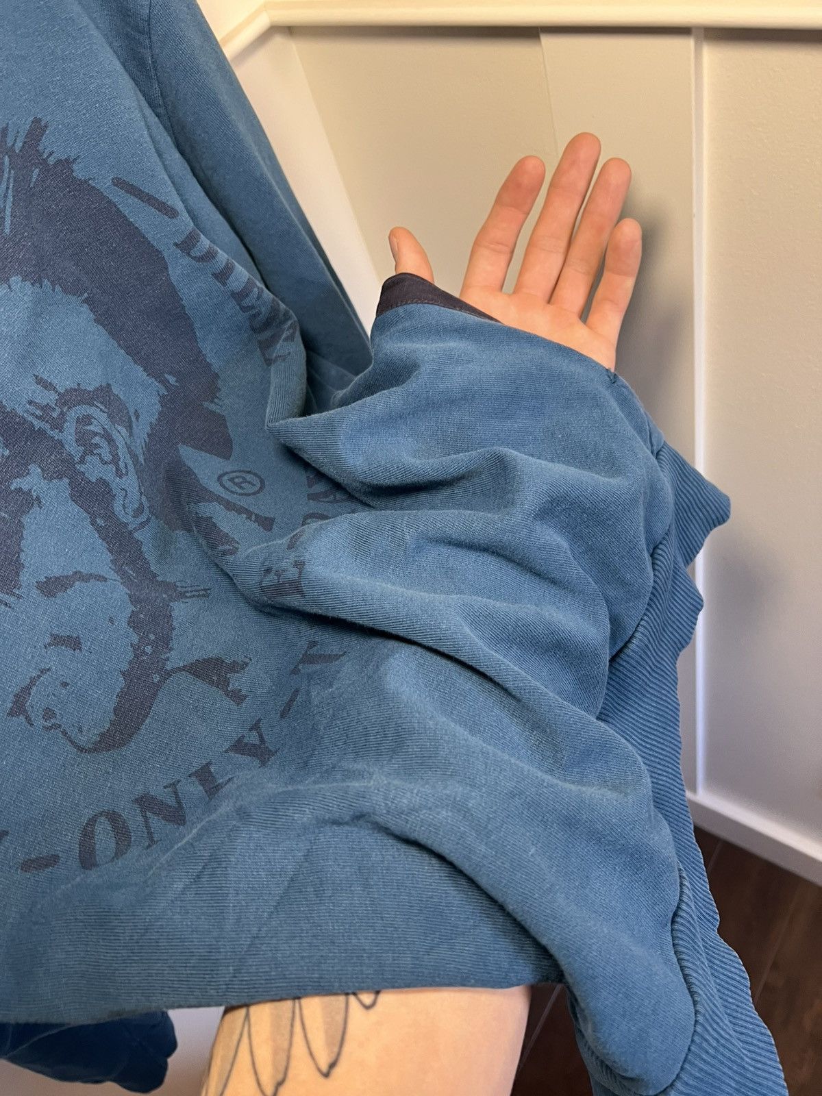 Diesel Vintage Diesel big rockstar head logo pullover hoodie Size US L / EU 52-54 / 3 - 9 Thumbnail