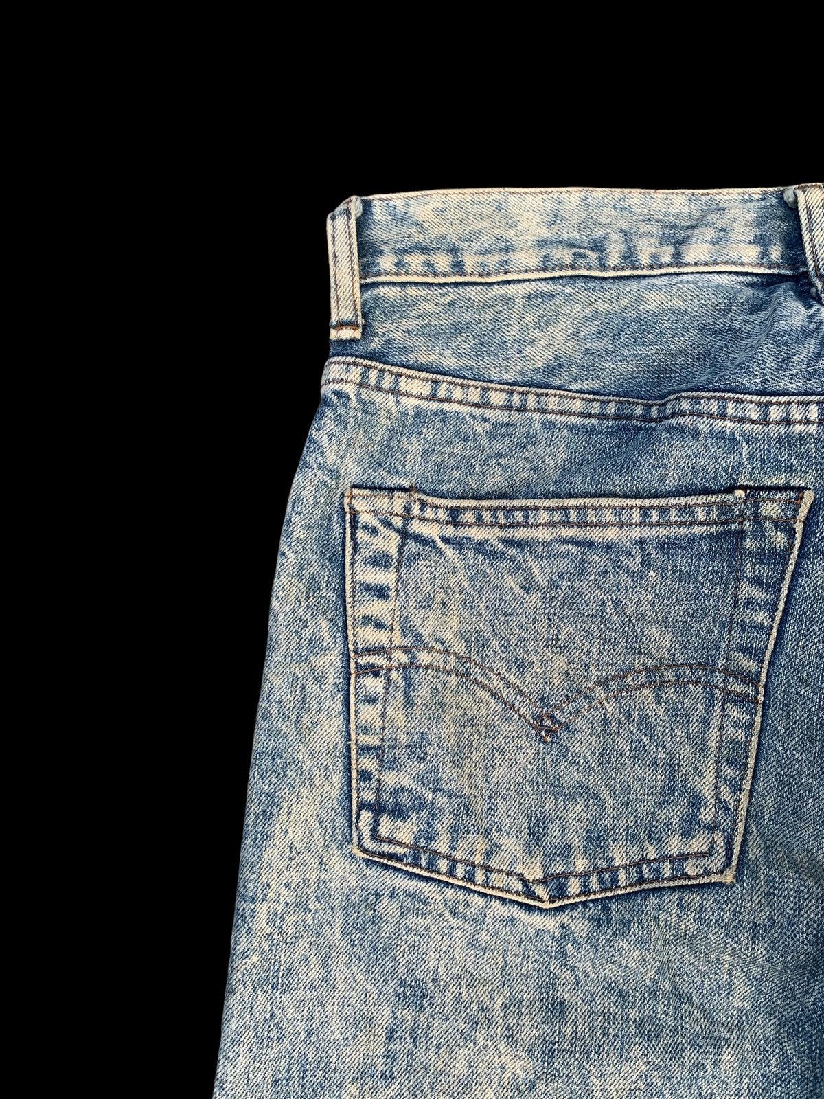 Kapital VINTAGE LEVI'S 502x SELVEDGE BIG E ASICWASH DISTRESSED DENIM Size US 28 / EU 44 - 12 Thumbnail