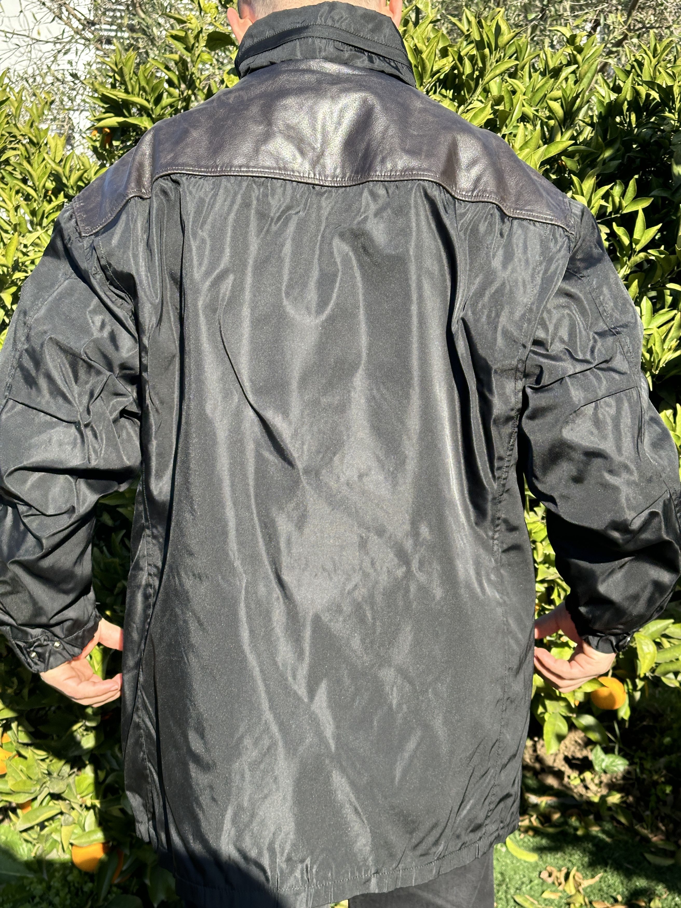 Prada Leather Prada Milano Men Royal Trench Double Jacket Size XXL Size US XXL / EU 58 / 5 - 6 Thumbnail