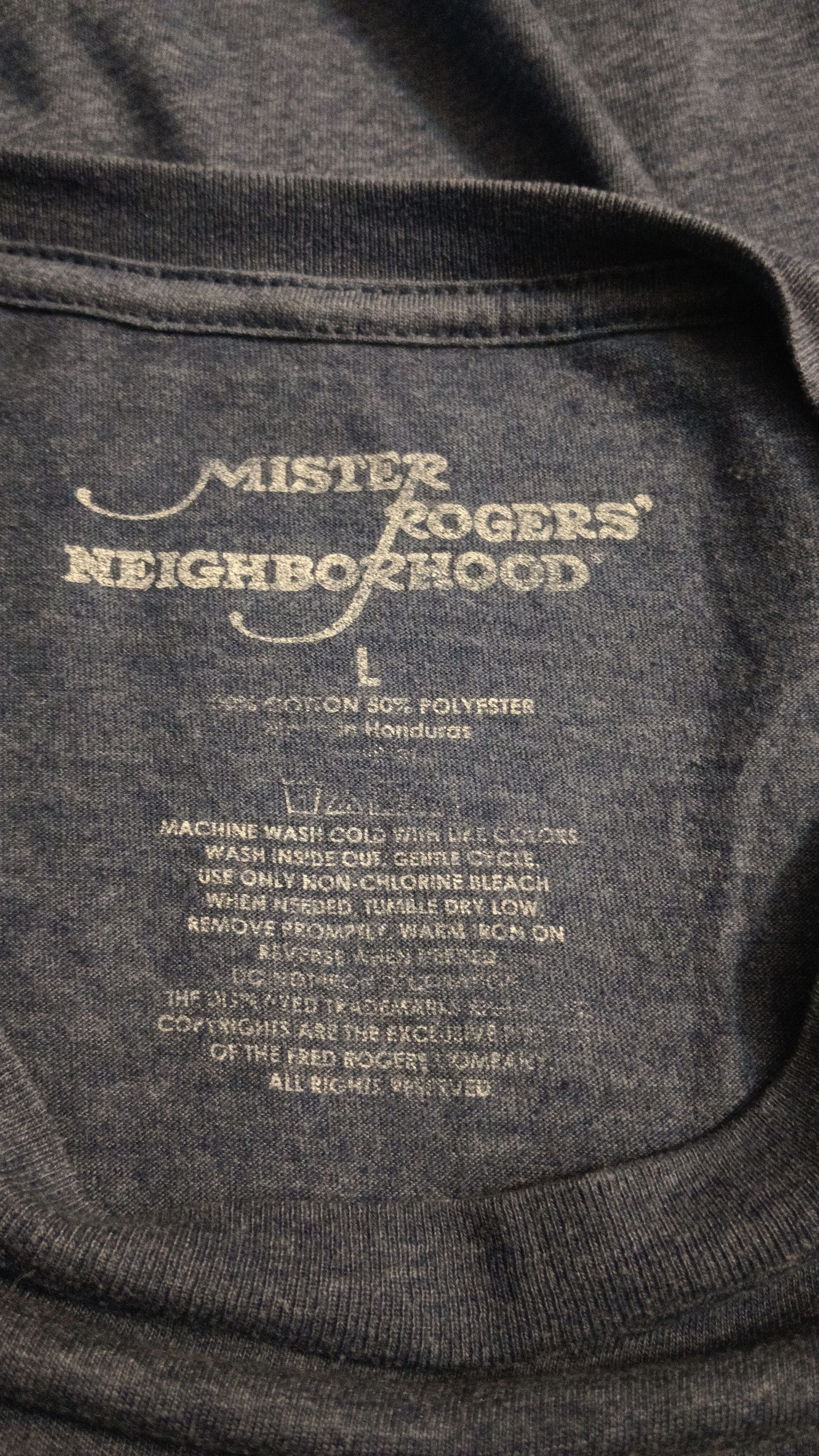 Other Mister Rogers neighborhood T-shirt size L Size US L / EU 52-54 / 3 - 5 Thumbnail