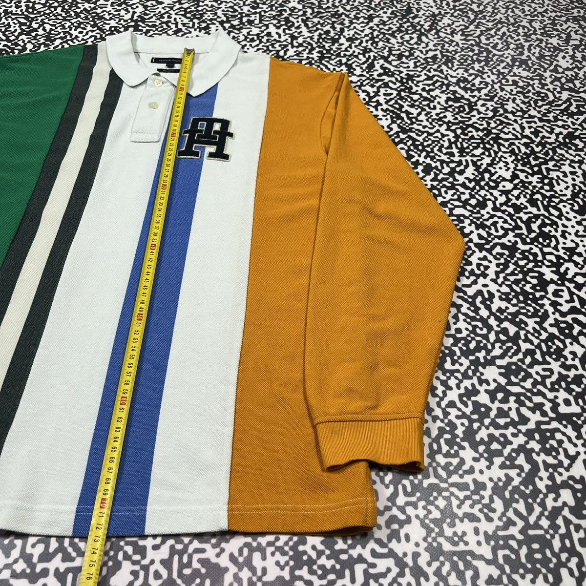 Tommy Hilfiger Vintage Y2K Tommy Hilfiger Archive Fit Polo Longsleeve Size US L / EU 52-54 / 3 - 15 Thumbnail