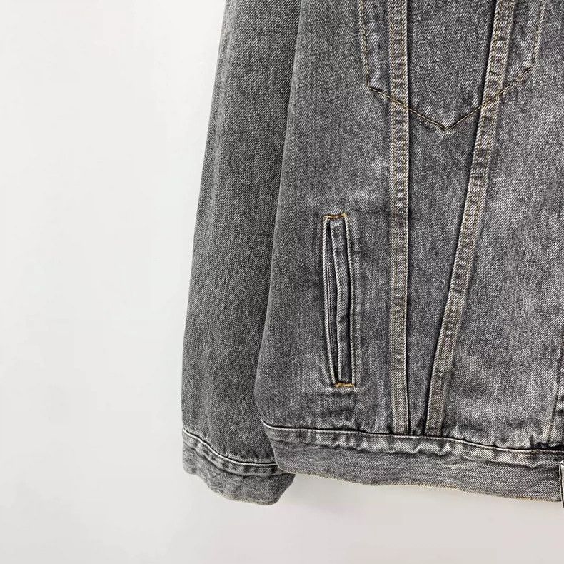 Balenciaga Balenciaga size 48 Smoky cotton distressed lapel single-br Size US M / EU 48-50 / 2 - 4 Thumbnail