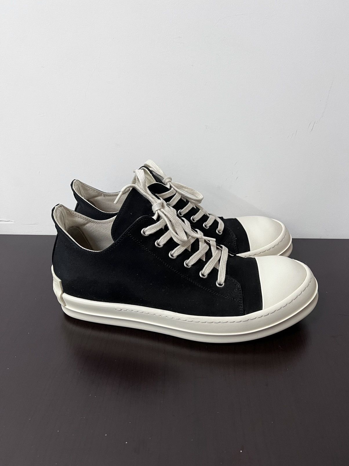 Rick Owens Drkshdw Rick owens drkshdw ramones low sneakers sz 42 Size US 9 / EU 42 - 4 Thumbnail