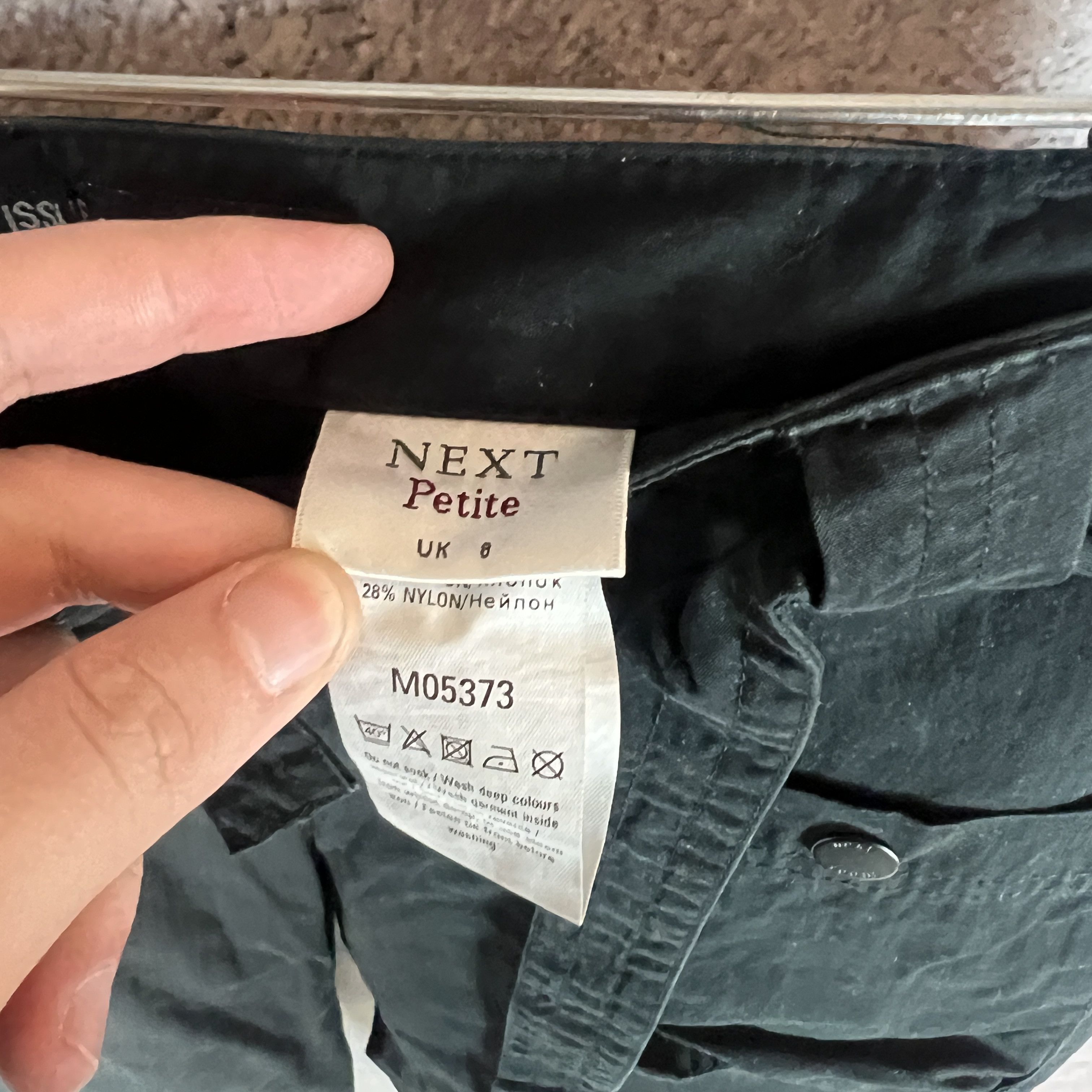 Vintage Cargo Pants Avant Garde Women's Size 8 Black Size 30" / US 8 / IT 44 - 5 Thumbnail