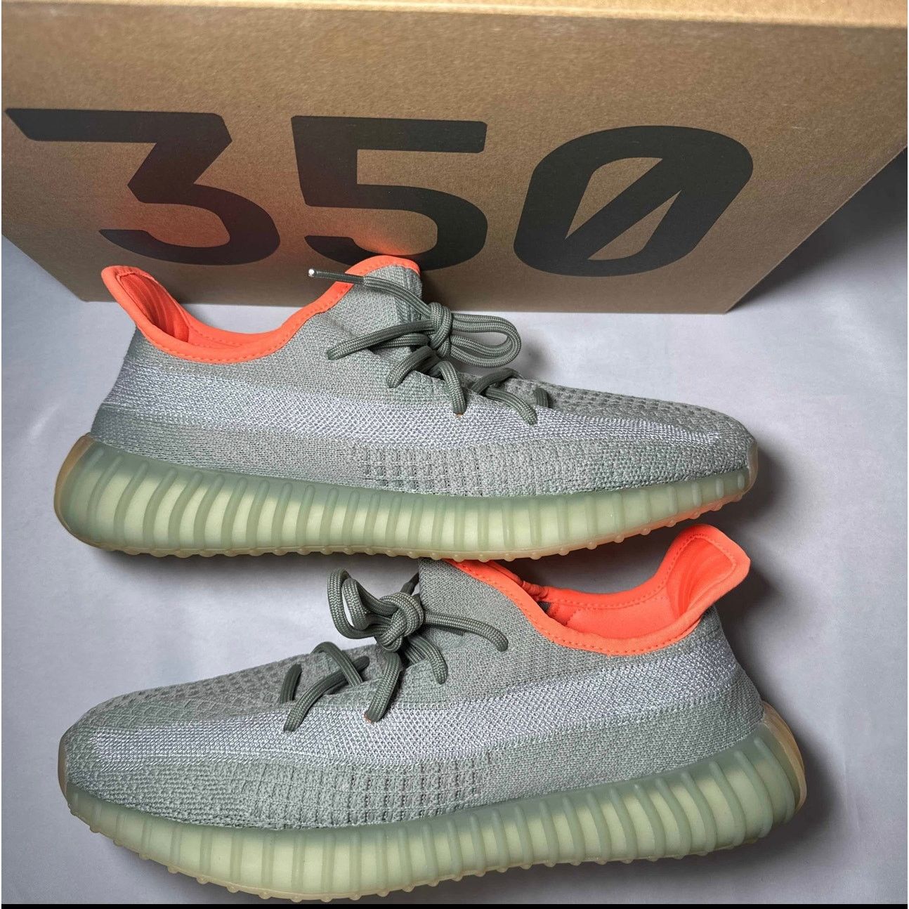 Adidas Size 10 - Adidas Yeezy Boost 350 V2 Desert Sage Men's Shoes Size US 10 / EU 43 - 2 Thumbnail