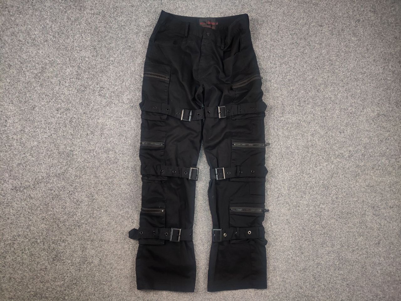 If Six Was Nine Queen Of Darkness Cargo Bomdage Pants Hysteric Opium LGB Size US 32 / EU 48 - 6 Thumbnail