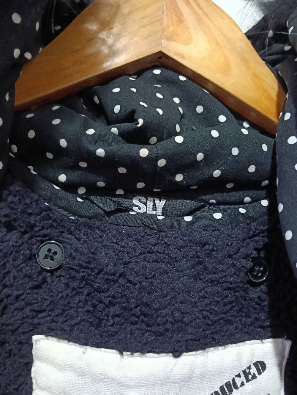 SLY SLY Military by SLY Japan Polkadot Fur Jacket Size M / US 6-8 / IT 42-44 - 12 Thumbnail