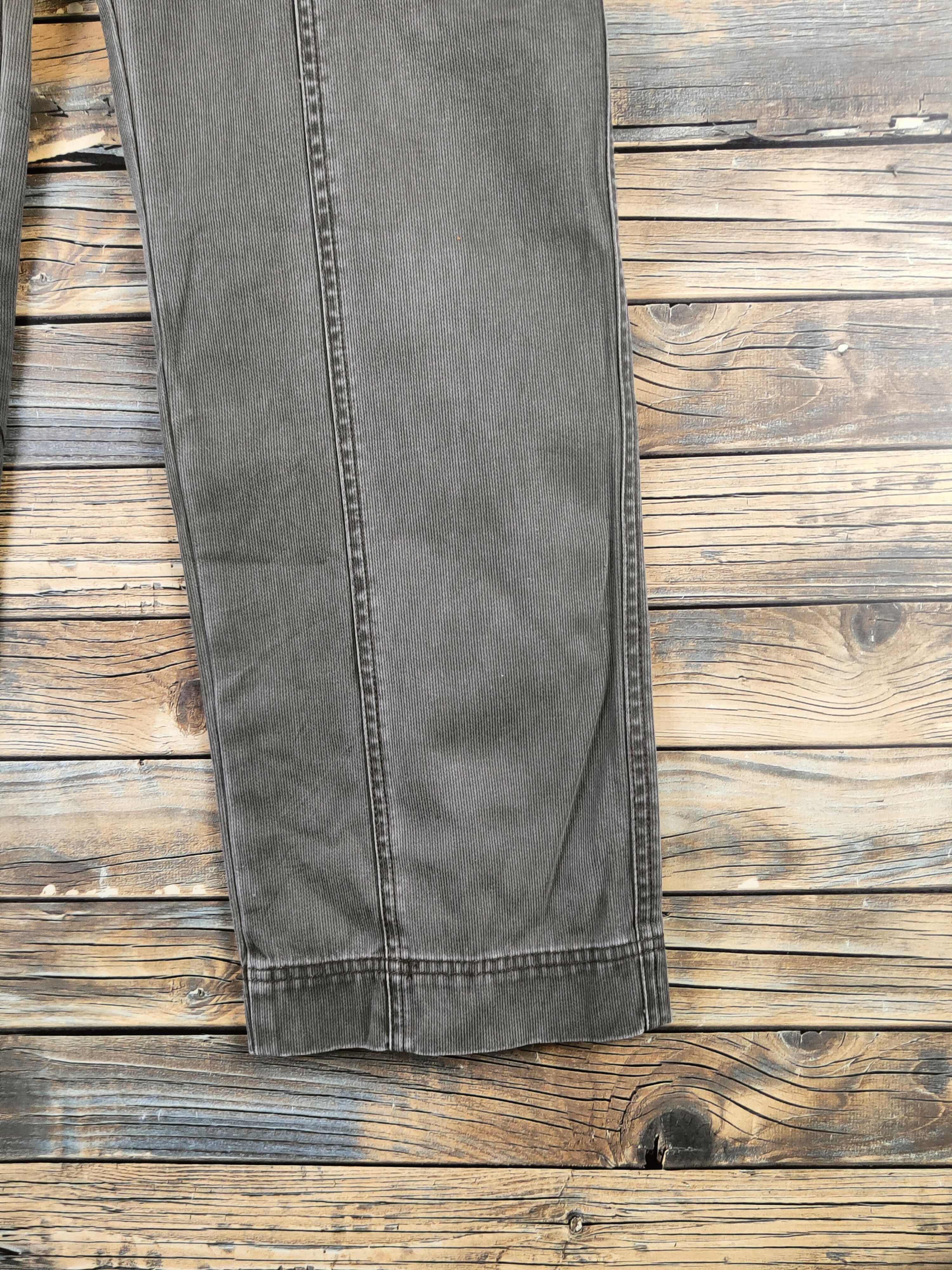 Japanese Brand Wind Blows Olive Multipocket Cargo Pants #S2841 Size 29" - 6 Thumbnail