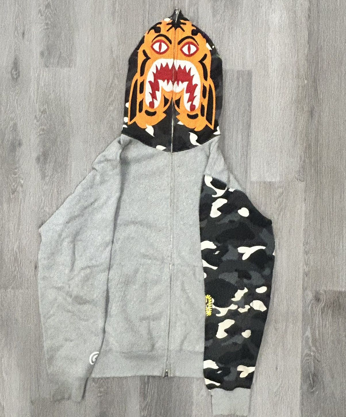 Bape City Camo Tiger Full Zip Hoodie Grailed