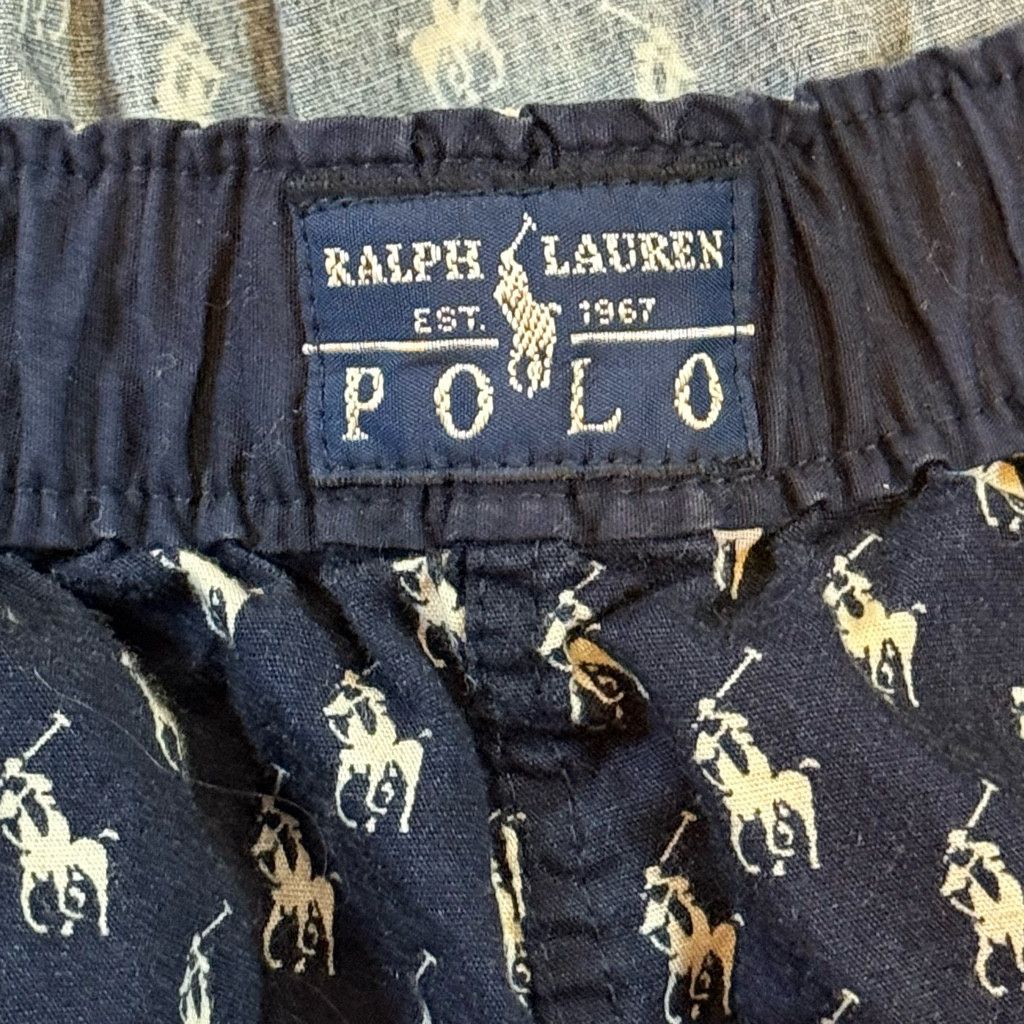 Polo Ralph Lauren Polo Ralph Lauren Men’s XL Pony Pajama Pants Navy Size 26 - 5 Thumbnail