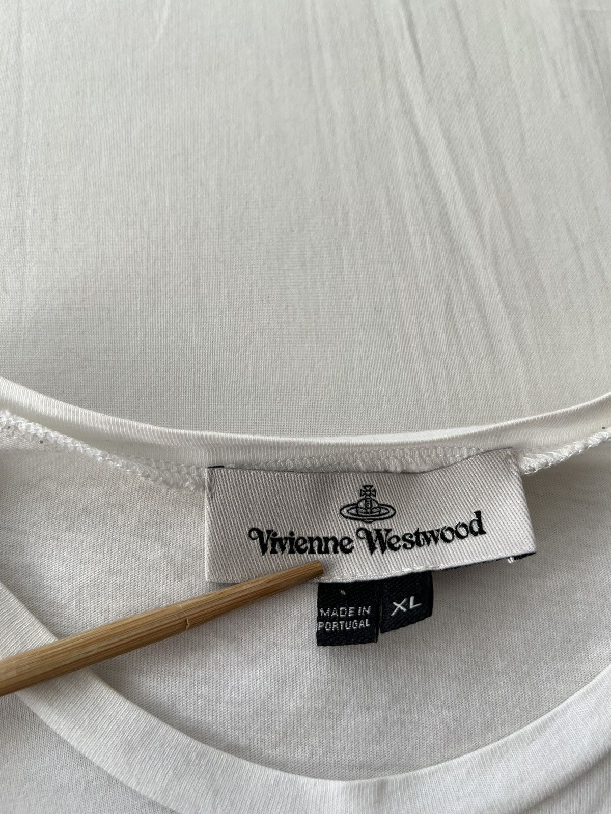 Vivienne Westwood Vivienne Westwood White T-shirt Sz XL Size US XL / EU 56 / 4 - 12 Thumbnail