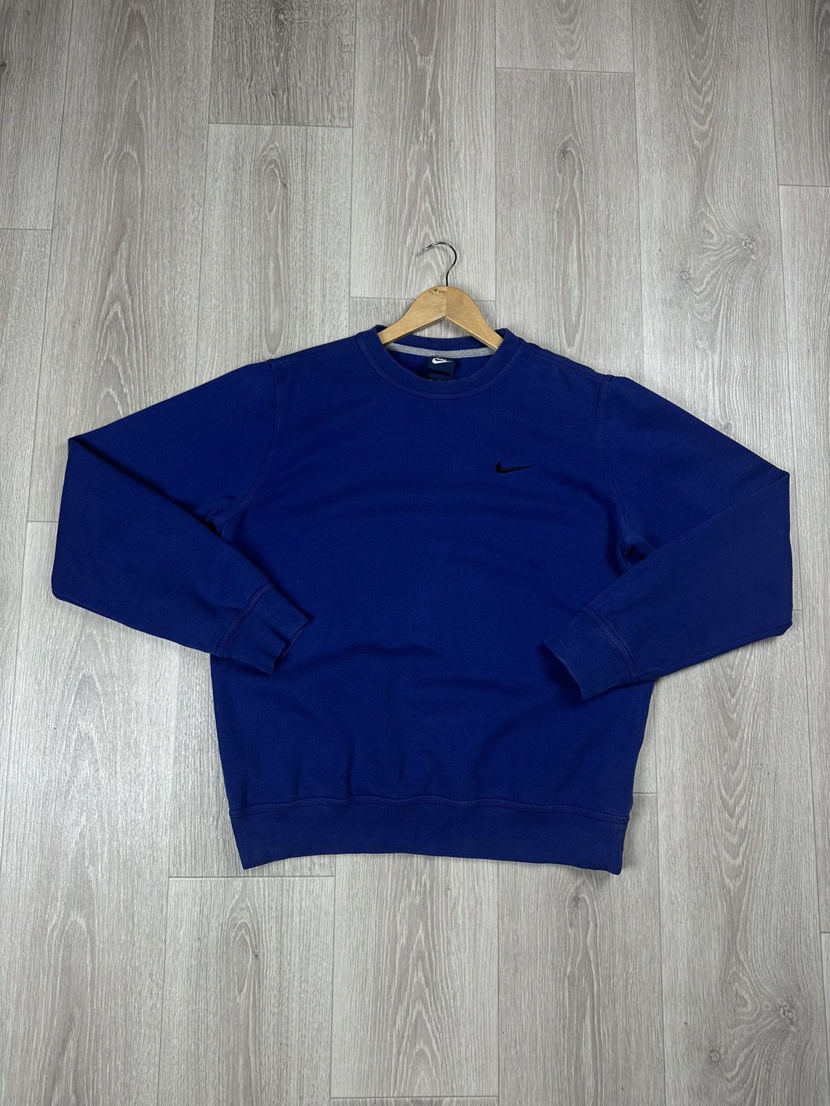 Nike × Vintage Vintage Nike Sweatshirt Small Swoosh Y2K Size US M / EU 48-50 / 2 - 3 Thumbnail