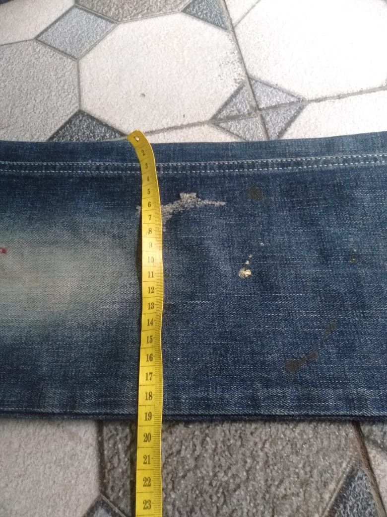 Japanese Brand The Stori Denim Jeans Distrassed Size US 31 - 11 Thumbnail
