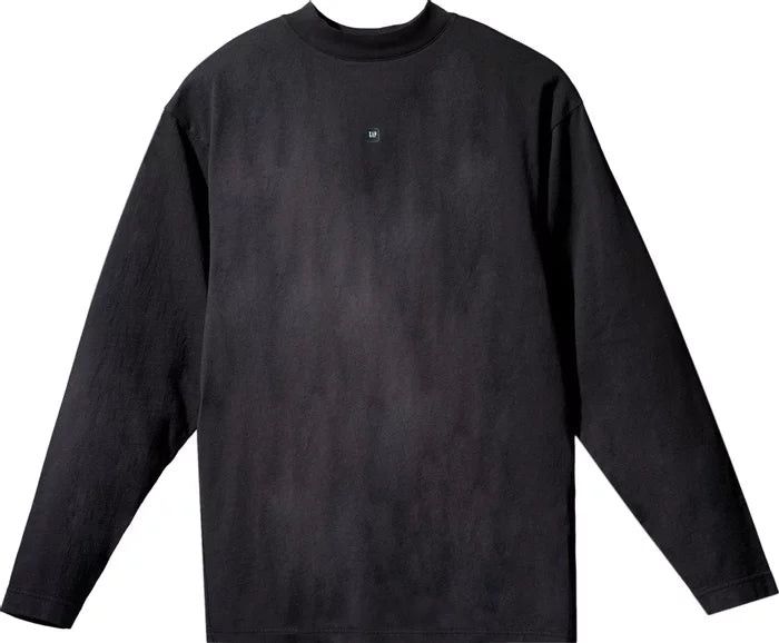 Yeezy Gap Engineered by Balenciaga Logo Long-Sleeve Tee - Black Size US M / EU 48-50 / 2 - 1 Preview