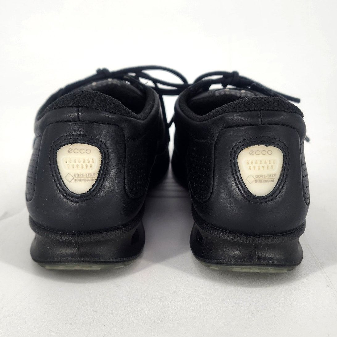 Ecco ECCO Black Leather Lace-Up Comfort Walking Shoes EU 37 US 6 Size US 6 / IT 36 - 3 Thumbnail