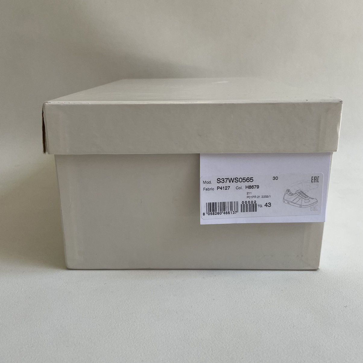 Maison Margiela S/S 21 Clear PVC GAT Sneakers Size US 10 / EU 43 - 19 Thumbnail