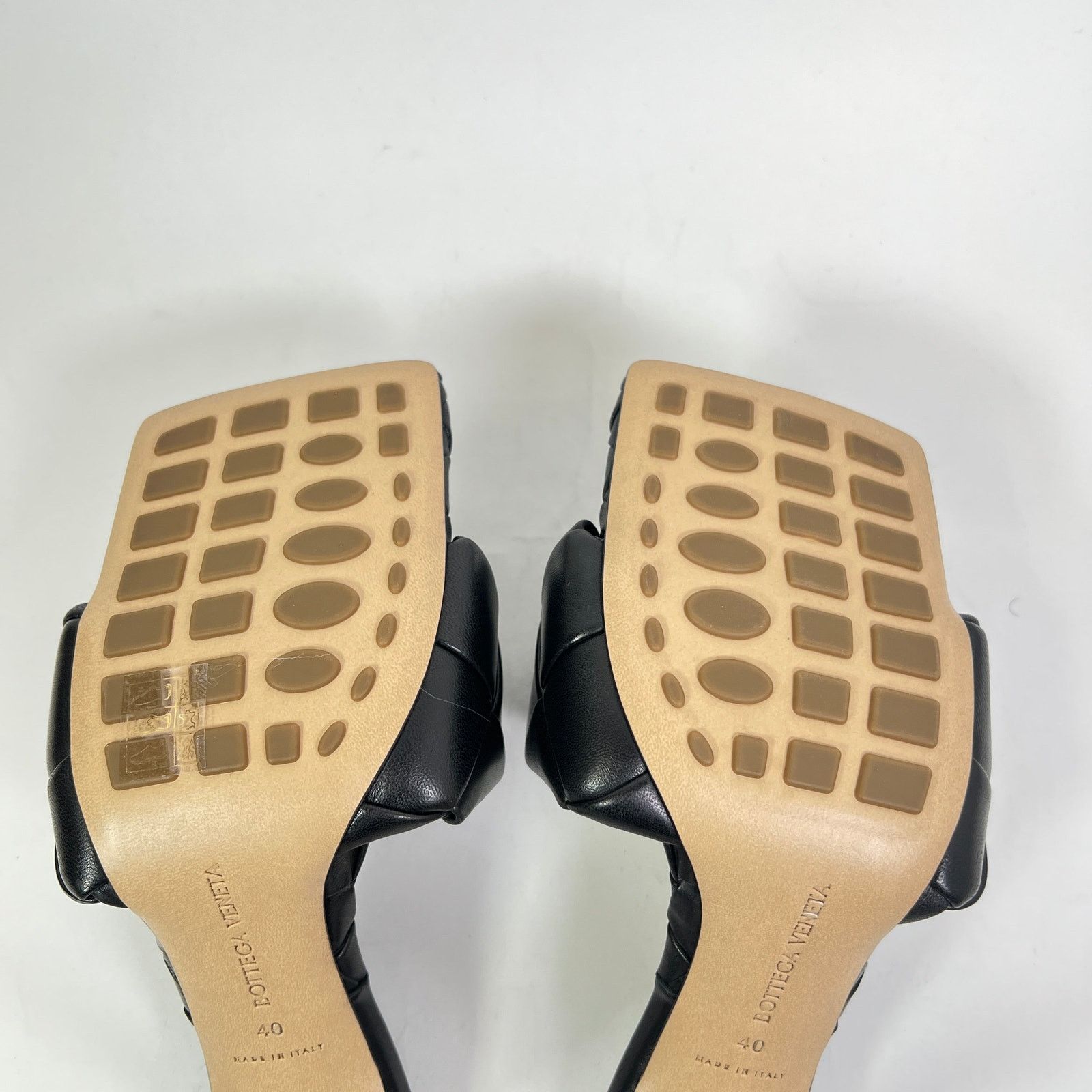 Bottega Veneta Bottega Veneta Lido Intrecciato Leather Mules Size US 10 / IT 40 - 7 Thumbnail