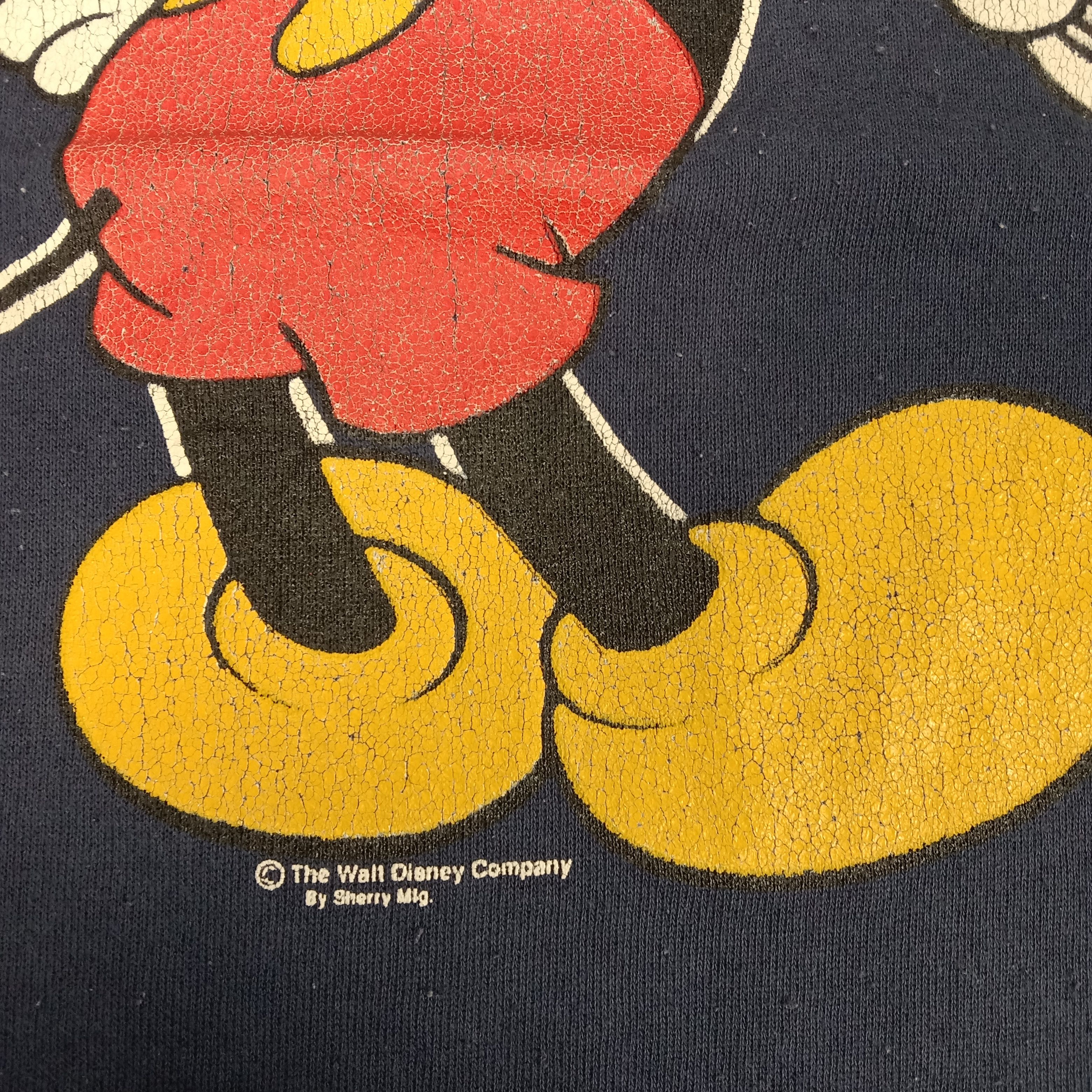 Cartoon Network × Disney × Vintage Mickey Mouse California Mirror Print Sweatshirt Size US L / EU 52-54 / 3 - 8 Thumbnail