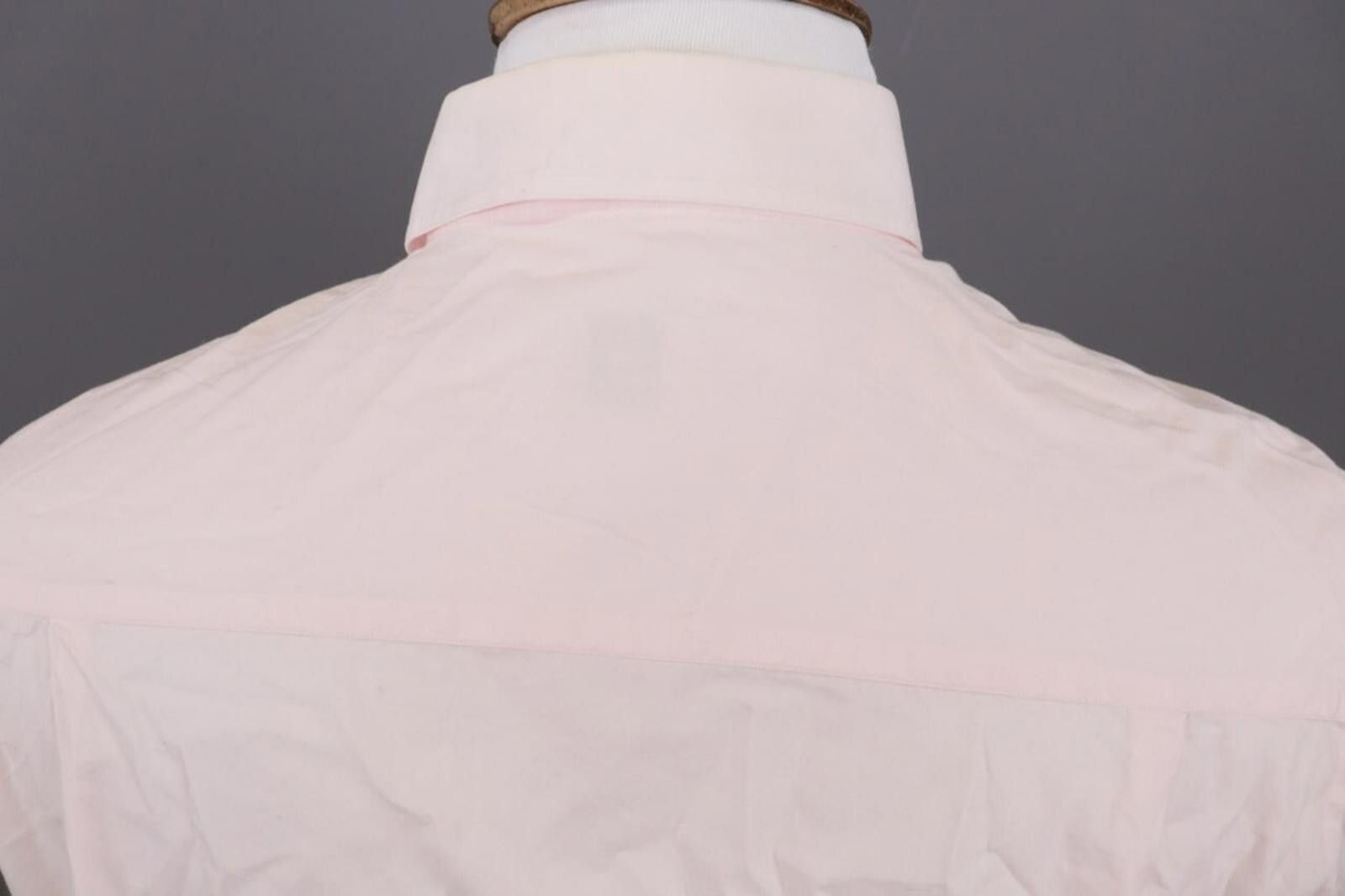 Armani Collezioni Armani Collezioni Pink Button Down Shirt Size 40 / 15 3/4 Size US M / EU 48-50 / 2 - 10 Thumbnail