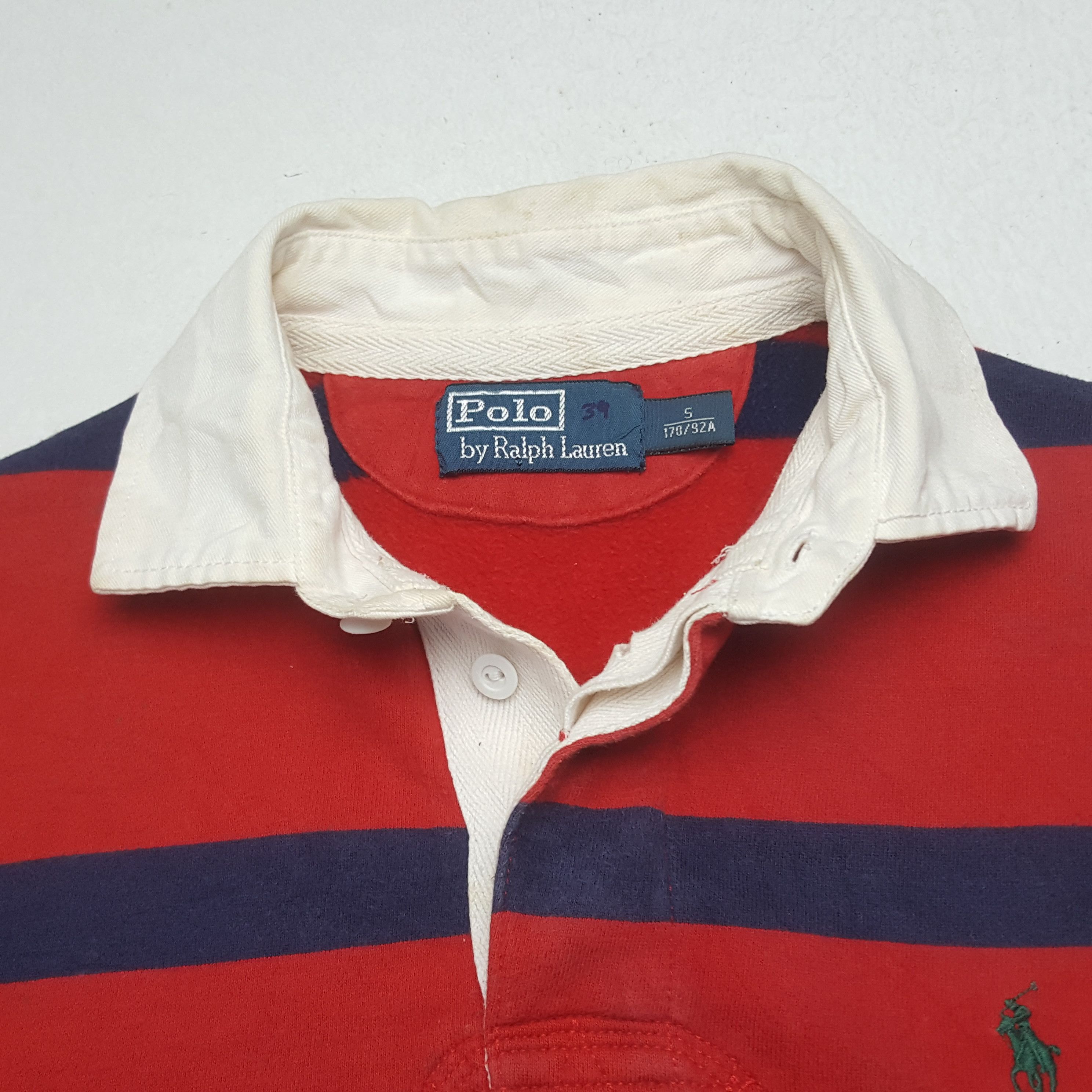 Polo Ralph Lauren Vintage Polo Ralph Lauren Striped Polo Shirt Size US M / EU 48-50 / 2 - 4 Thumbnail
