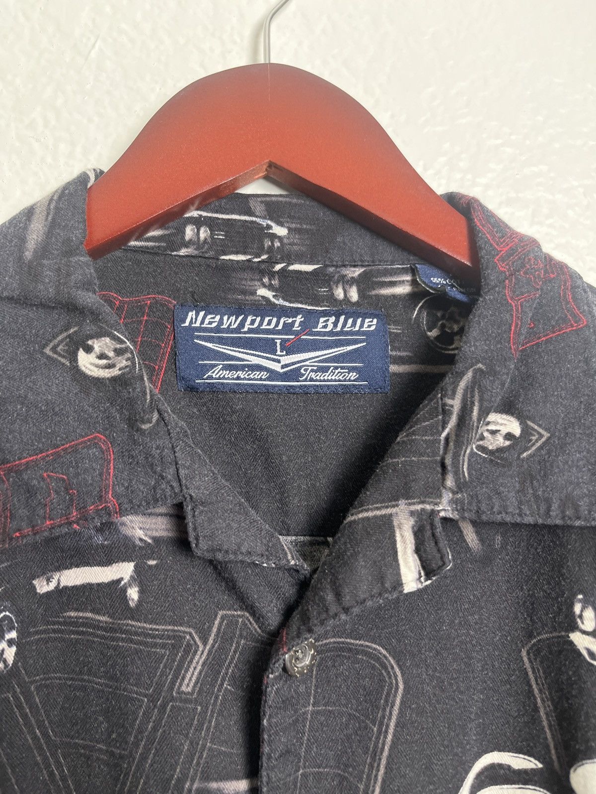 Vintage Chevrolet AOP Shirt Size US L / EU 52-54 / 3 - 2 Thumbnail