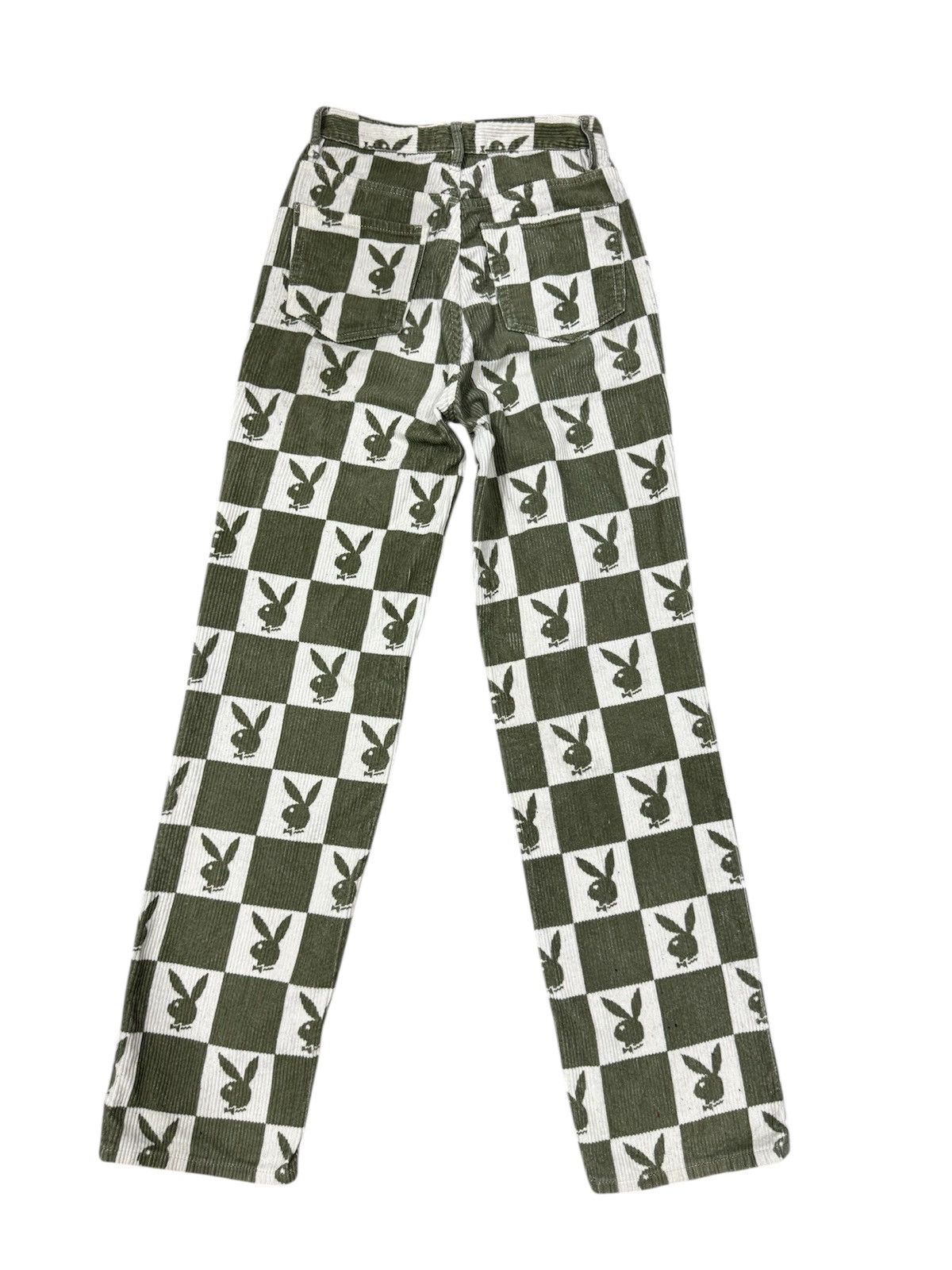 Pacsun × Playboy PLAYBOY OVERPRINT CORDUROY PANTS STRAIGHT TYPE Size US 26 / EU 42 - 5 Thumbnail