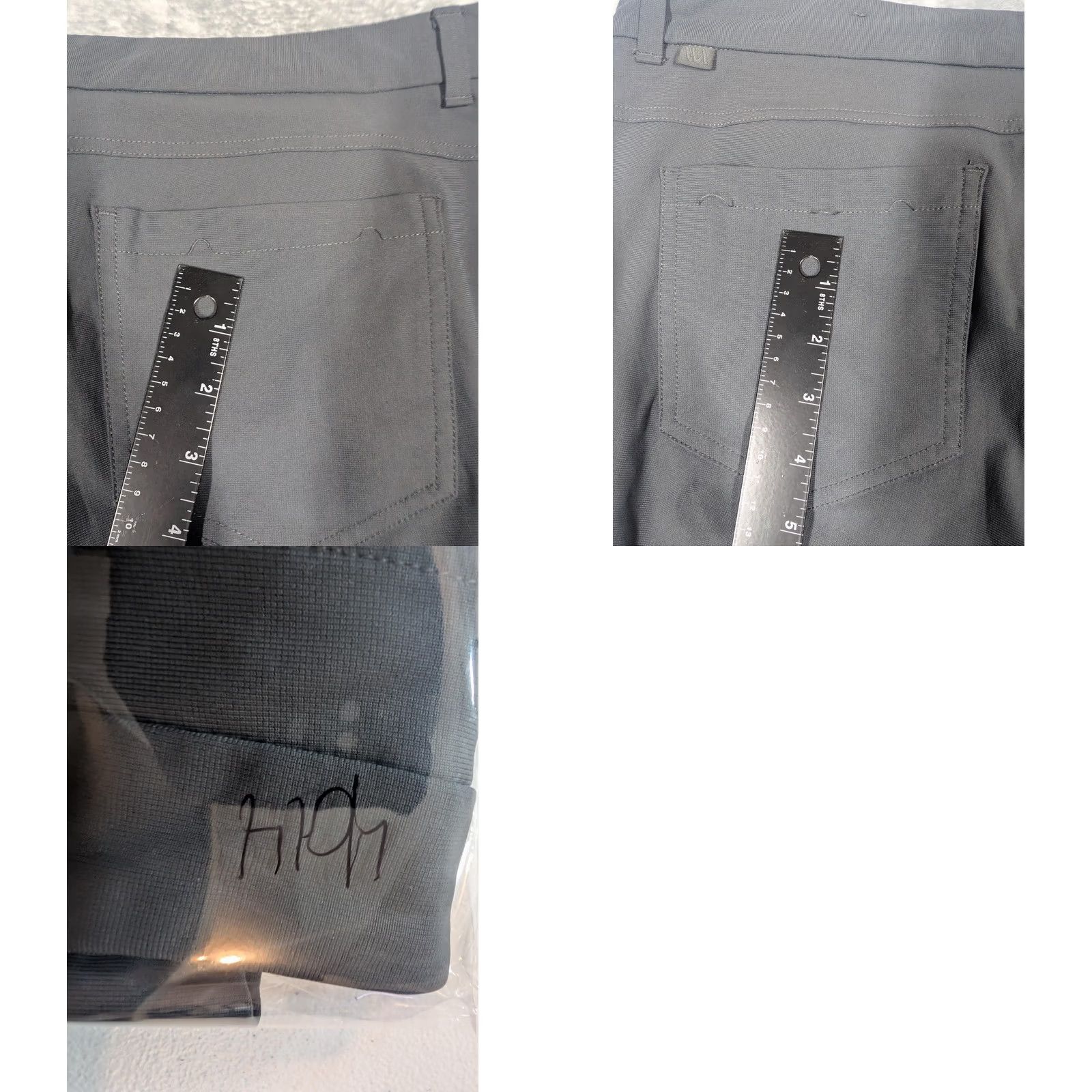 Vintage VRST Slim Pants Mens 38x32 Gray Stretch Chino 5 Pocket Golf Travel Casual Size US 38 / EU 54 - 8 Thumbnail
