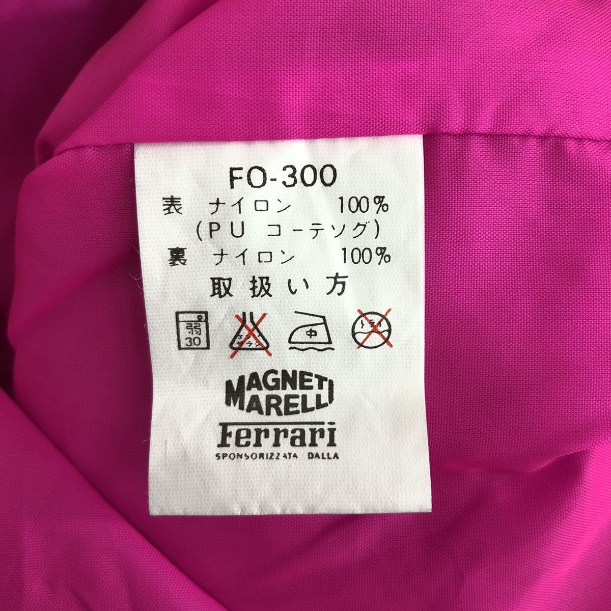 Ferrari Vintage 90s Ferrari Magneti Marelli Racing Jacket Pink M Size US M / EU 48-50 / 2 - 6 Thumbnail