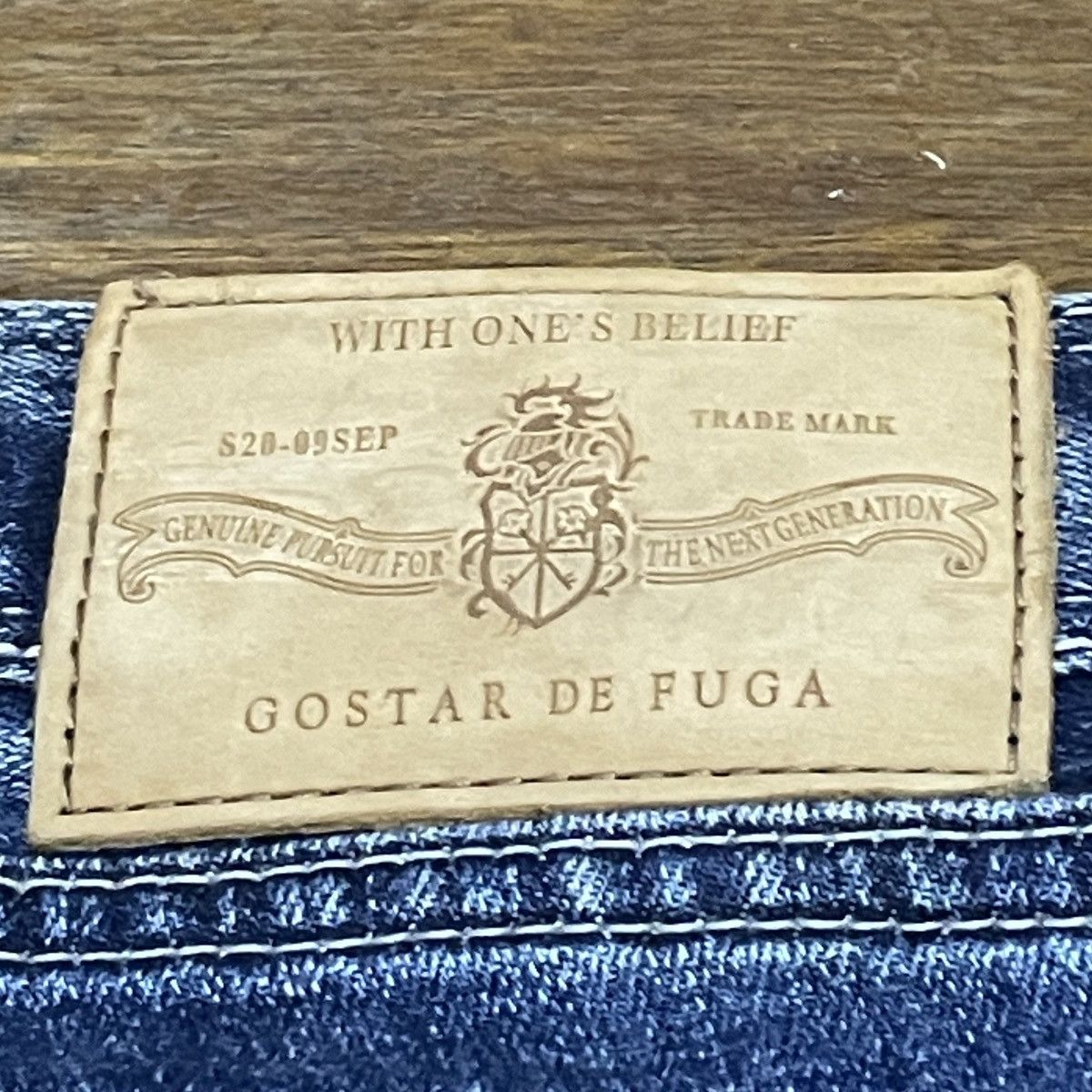 GOSTAR DE FUGA × Japanese Brand Very Rare Vintage Japanese Brand Gostar De Fuga Jeans 2000s Size US 31 - 9 Thumbnail