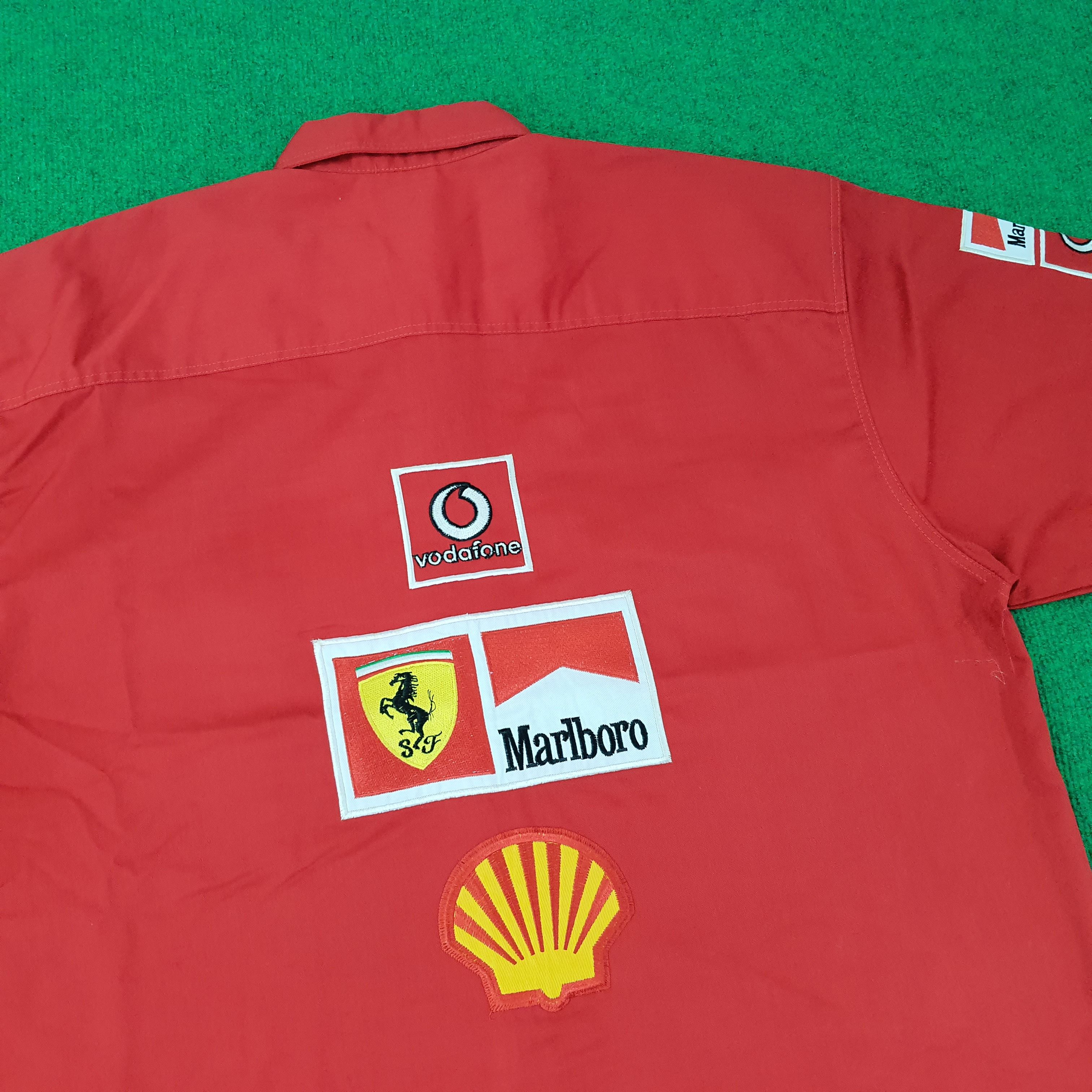 Ferrari Vintage Ferrari Racing Motorsports Button Up Shirt C259N13 Size US L / EU 52-54 / 3 - 2 Thumbnail