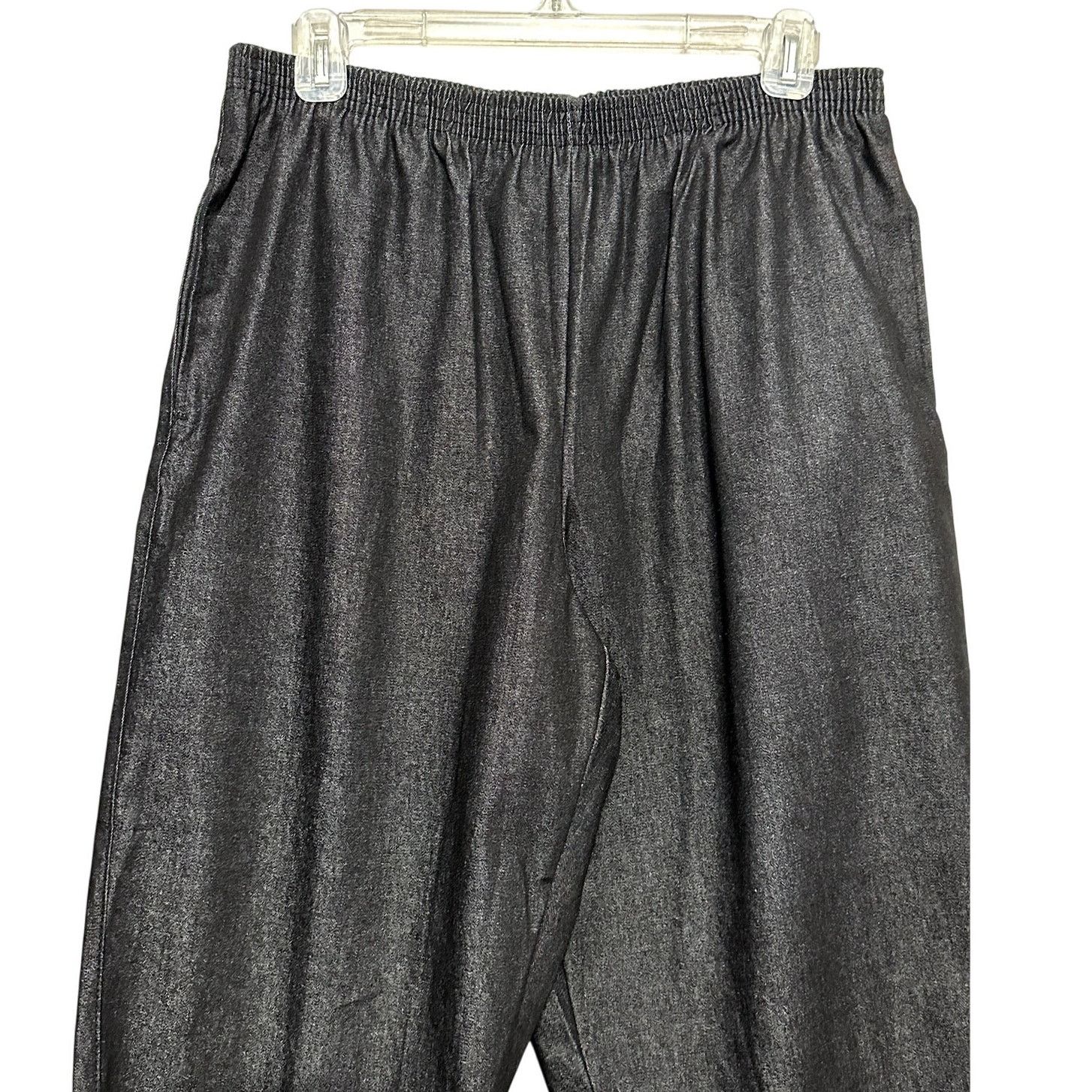 Other Alfred Dunner Classic Capri Side Pockets Denim Black 14 NWT Size 36" / US 14 / IT 50 - 3 Thumbnail