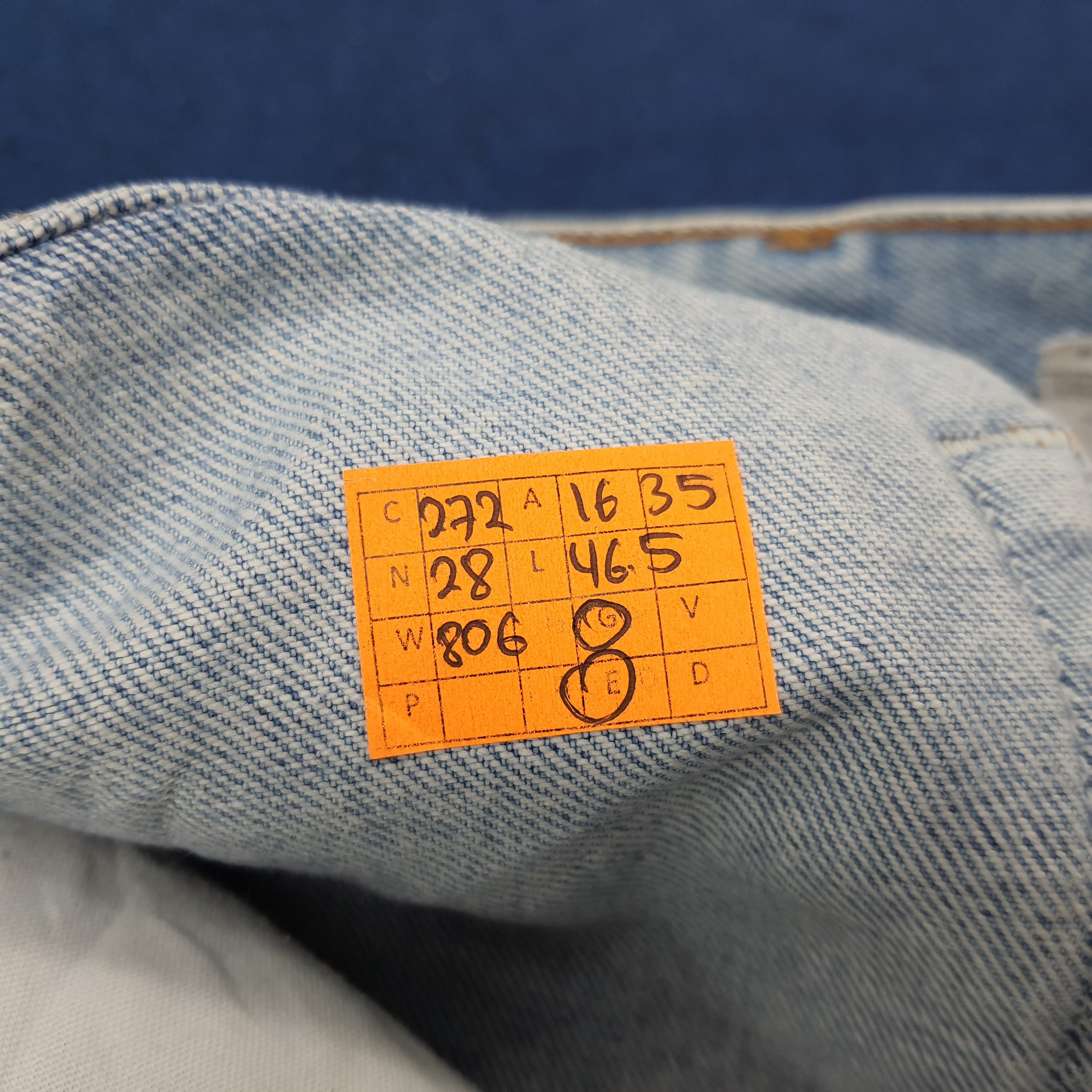 Levi's Vintage Levi's 505 Distressed Jeans C272N28 Size US 32 / EU 48 - 12 Thumbnail