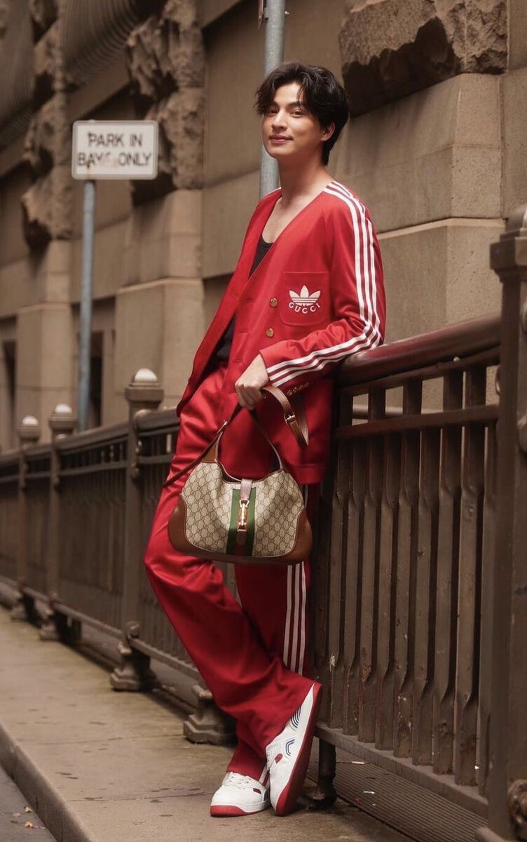 Adidas × Gucci Adidas x Gucci Mens Jersey Jacket | Grailed 