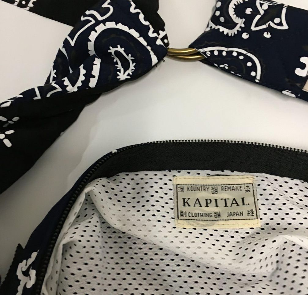 Kapital BEACH Snufkin BAG Bandana Shoulder Bag Size ONE SIZE - 7 Thumbnail