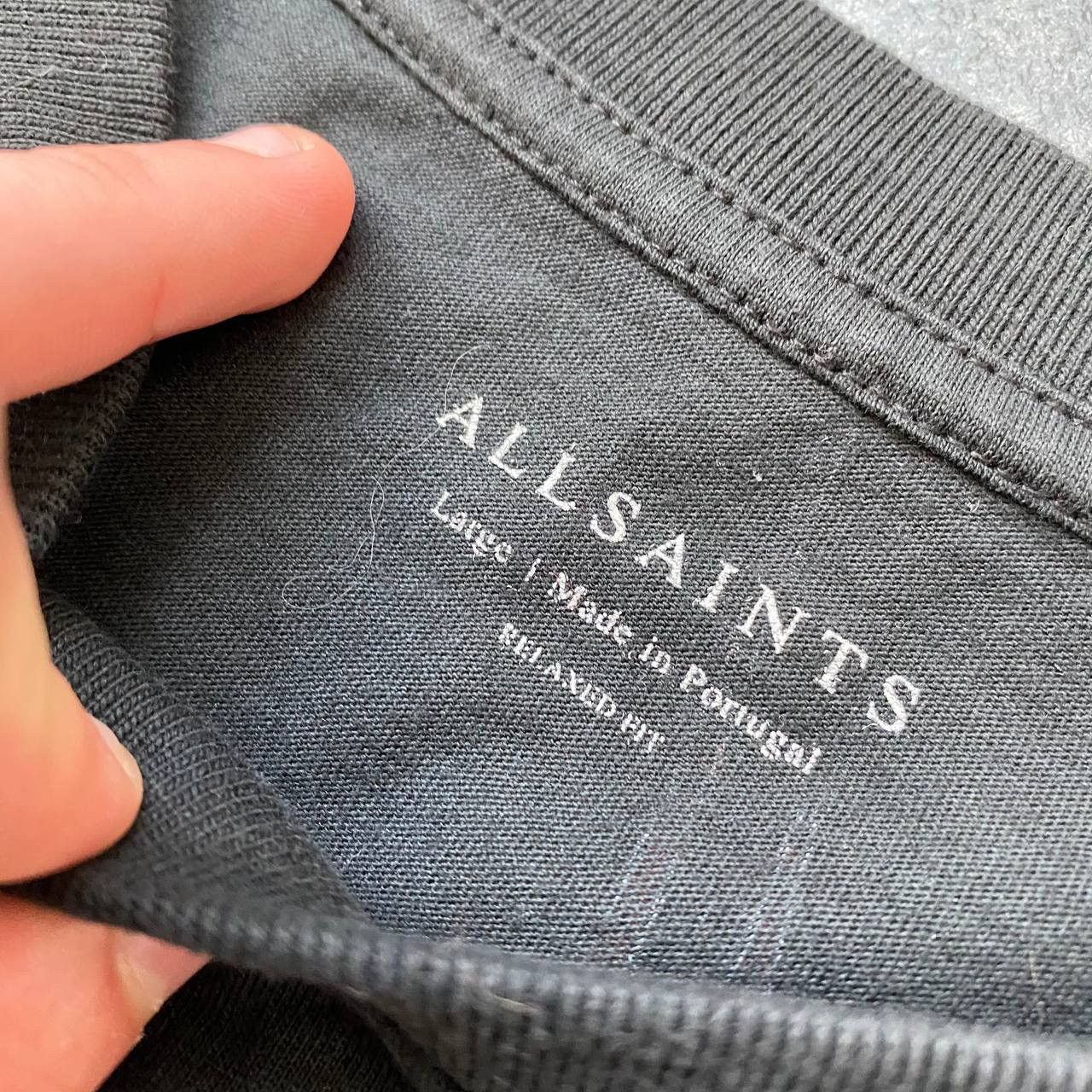 Allsaints × Vintage Vintage big logo rare allsaints long sleeve Size US L / EU 52-54 / 3 - 7 Thumbnail