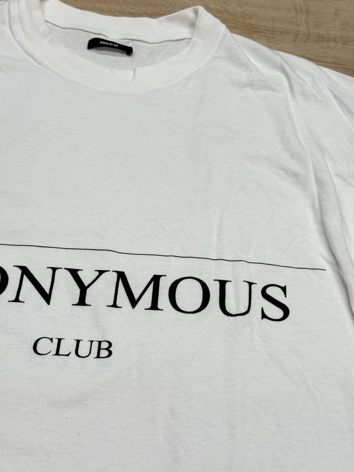 Hood By Air Anonymous Club Hood By Air Big Logo Tee Size US L / EU 52-54 / 3 - 3 Thumbnail