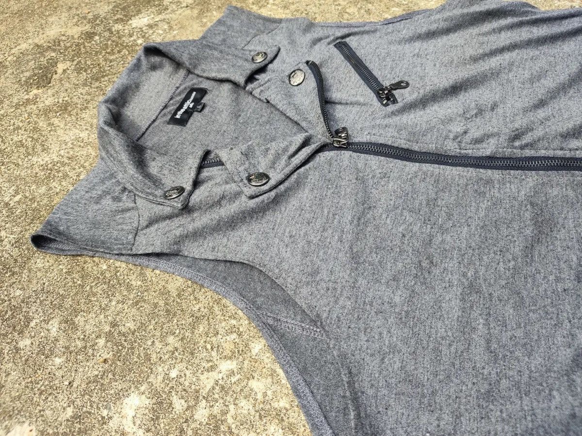 In The Attic in the attic homme Sleeveless Zip Vest – L Size US S / EU 44-46 / 1 - 5 Thumbnail